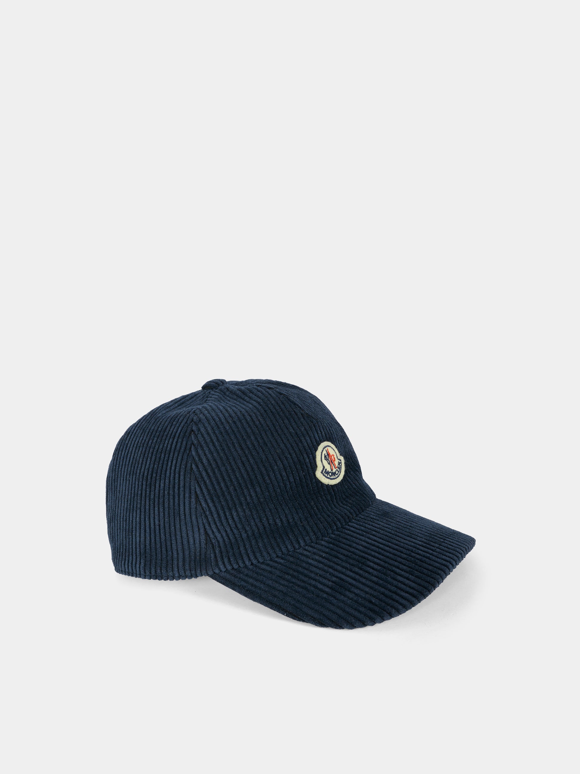 Cappello blu per bambino con logo,Moncler Kids,K2954 3B00023 5964B 744