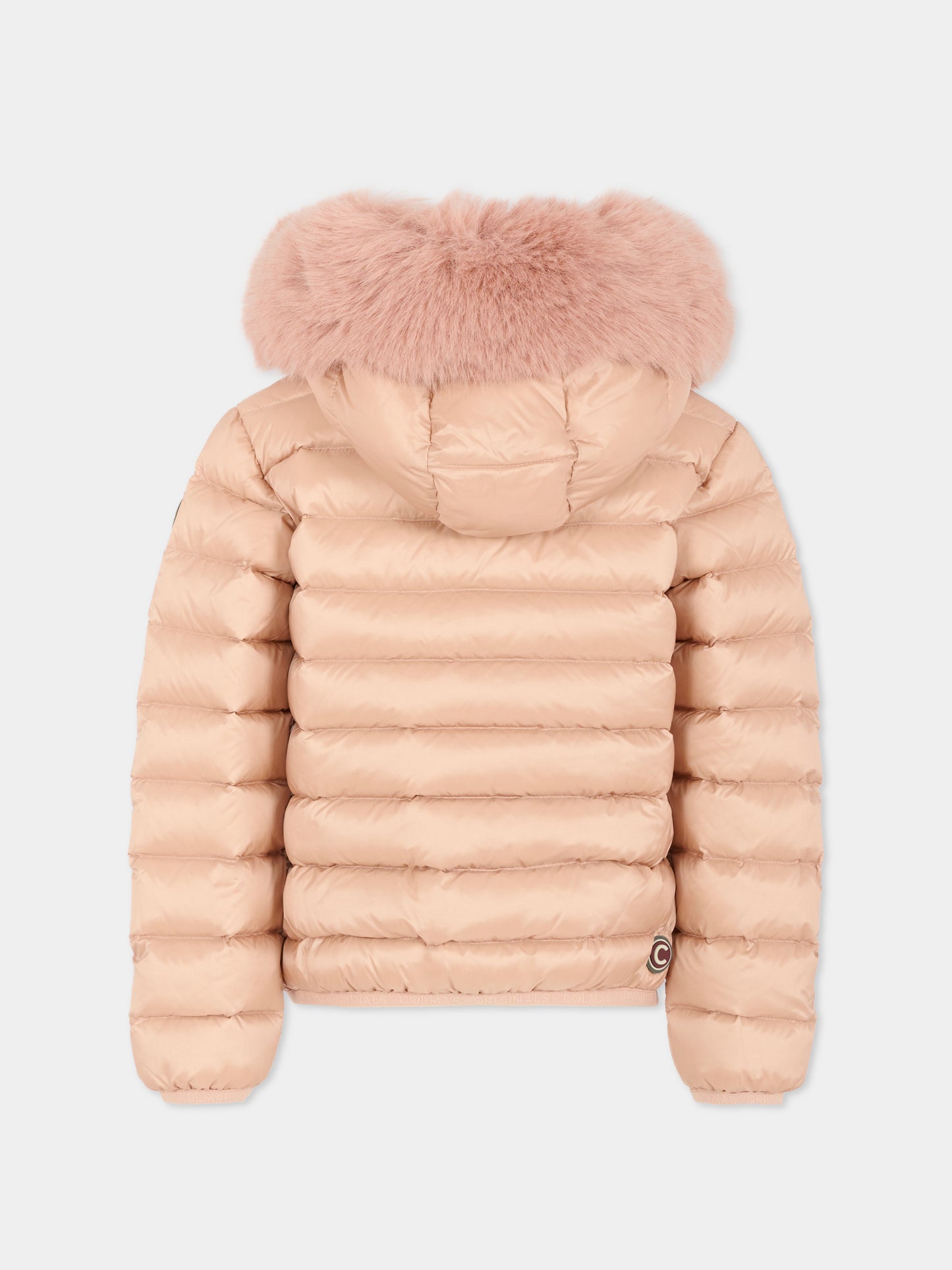 Piumino rosa per bambina con logo,Colmar Originals Kids,3459E 2YO 166