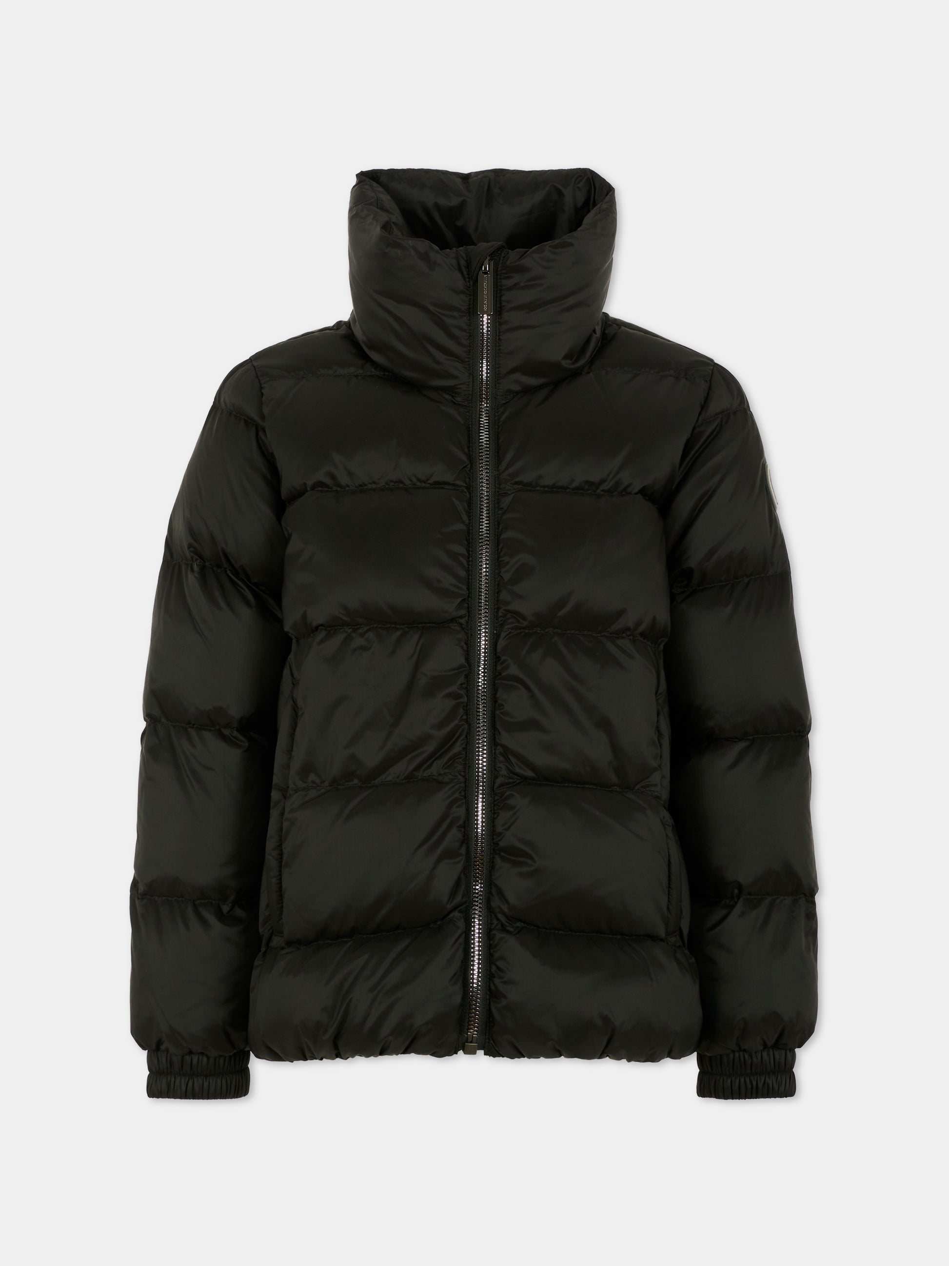 Piumino nero per bambina con logo,Colmar Originals Kids,3466 2YO 99