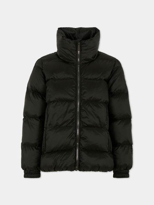 Piumino nero per bambina con logo,Colmar Originals Kids,3466 2YO 99