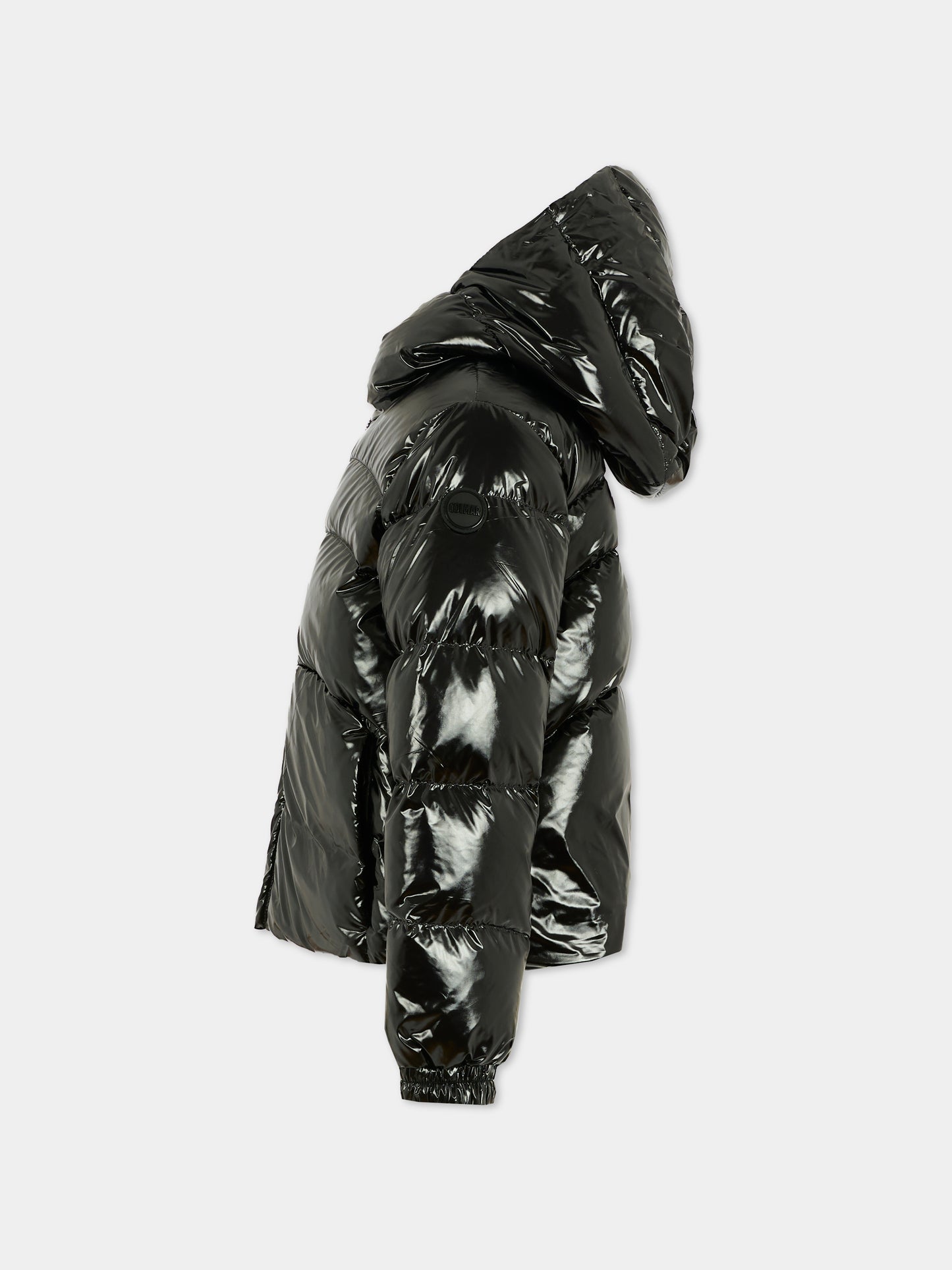 Piumino nero per bambina con logo,Colmar Originals Kids,3475 8XV 99