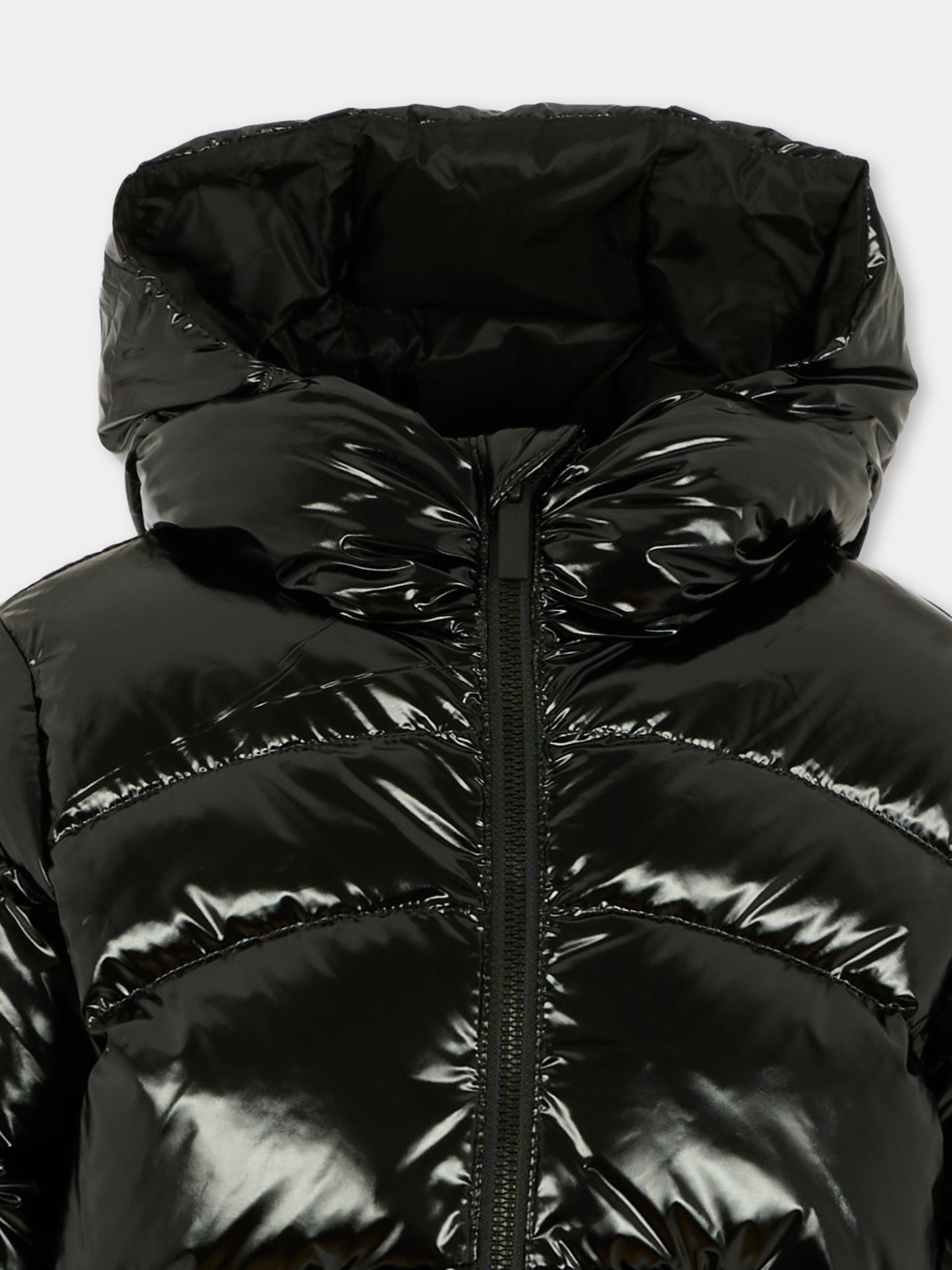 Piumino nero per bambina con logo,Colmar Originals Kids,3475 8XV 99