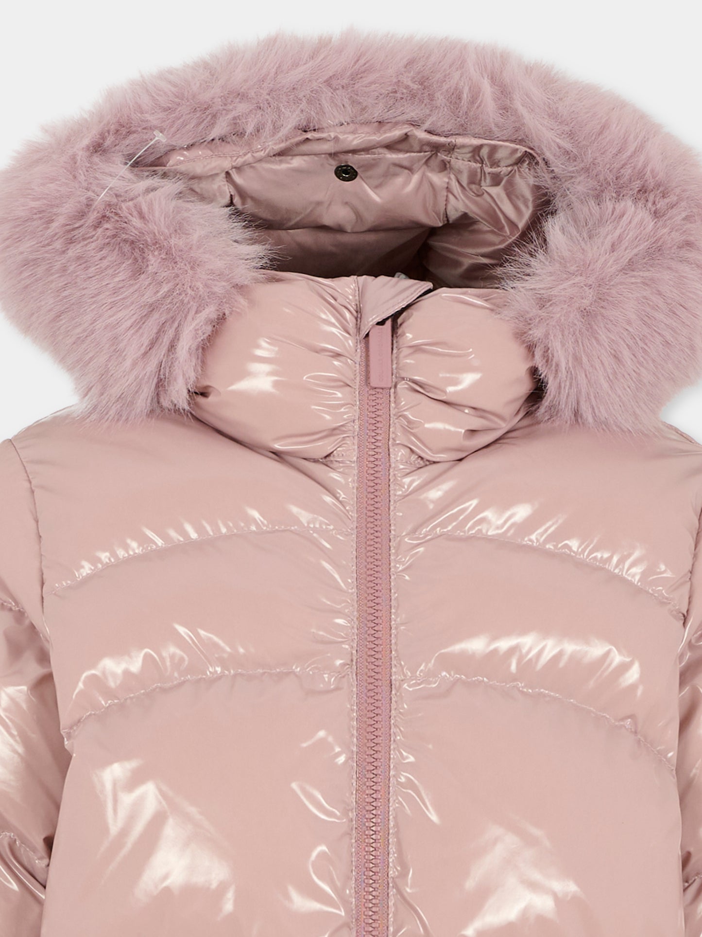 Piumino lilla per bambina con logo,Colmar Originals Kids,3475E 8XV 743