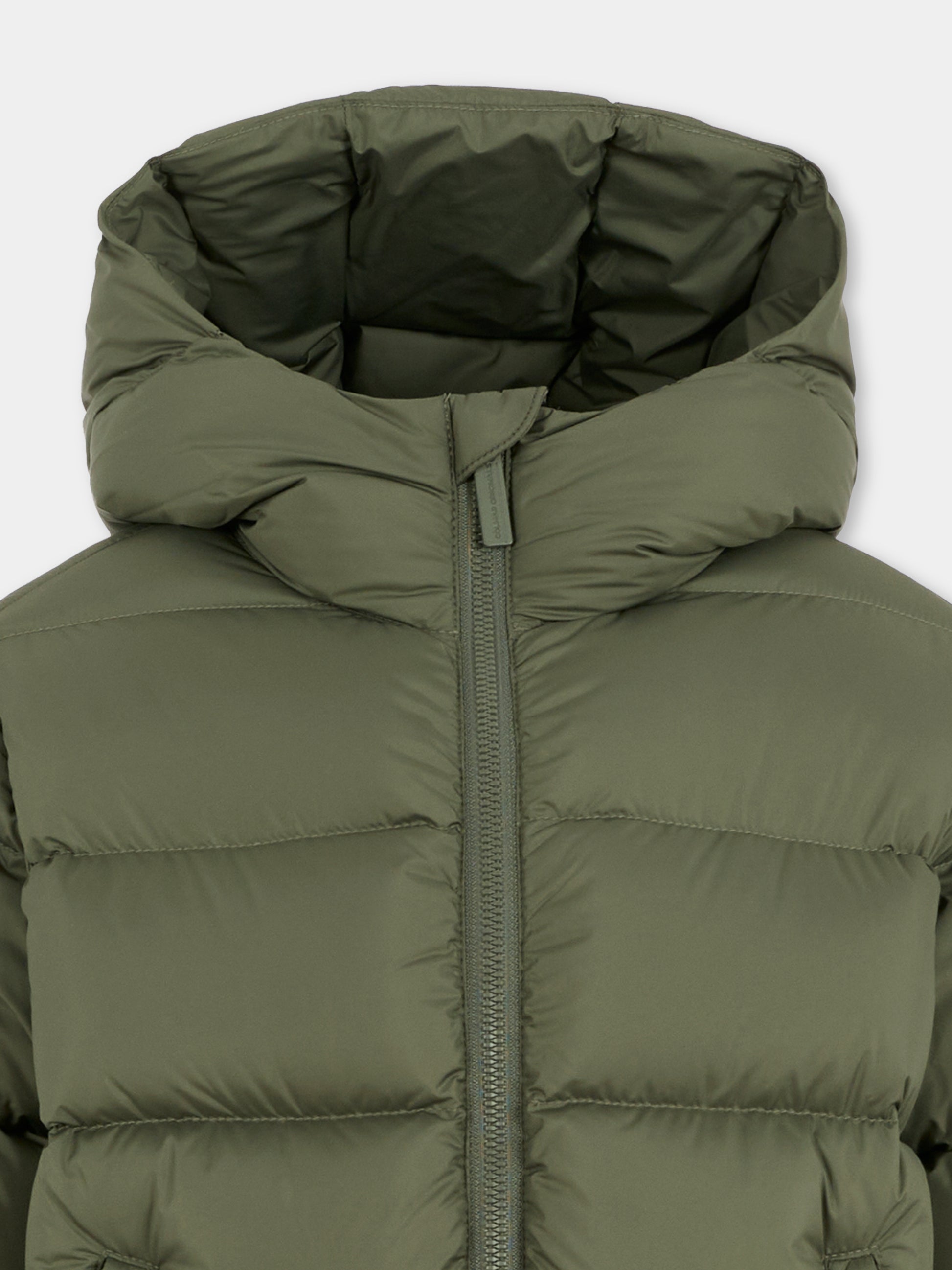 Piumino verde per bambino con logo,Colmar Originals Kids,3473 2XX 498