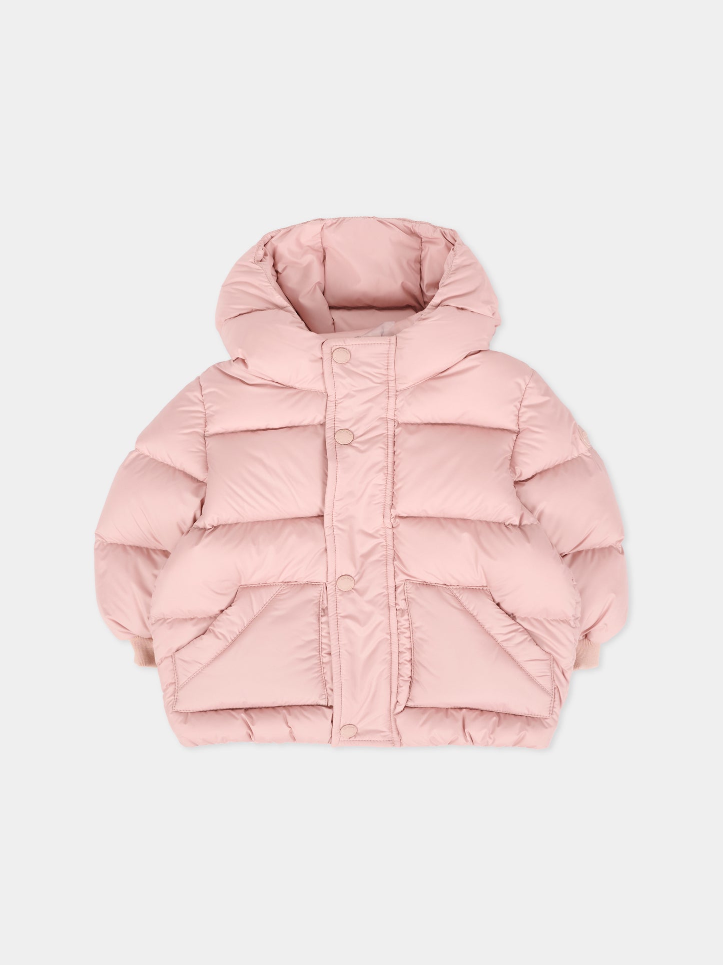 Piumino rosa per neonata con logo,Colmar Originals Kids,3484 2XX 166
