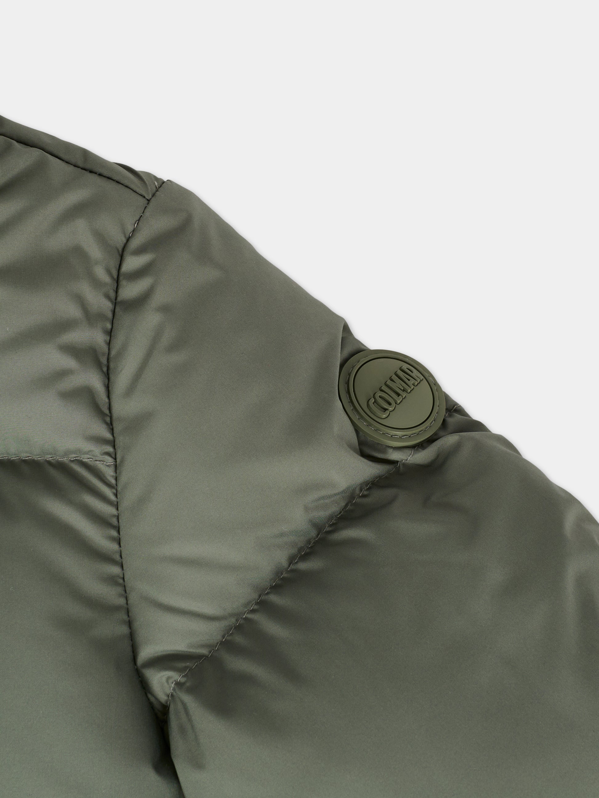 Piumino verde per neonato con logo,Colmar Originals Kids,3484 2XX 498