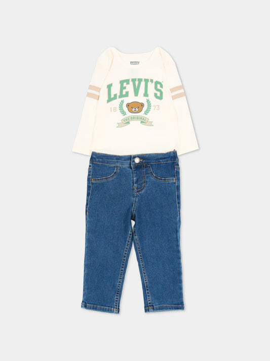 Ensemble de sport long multicolore pour Bébé Garçon