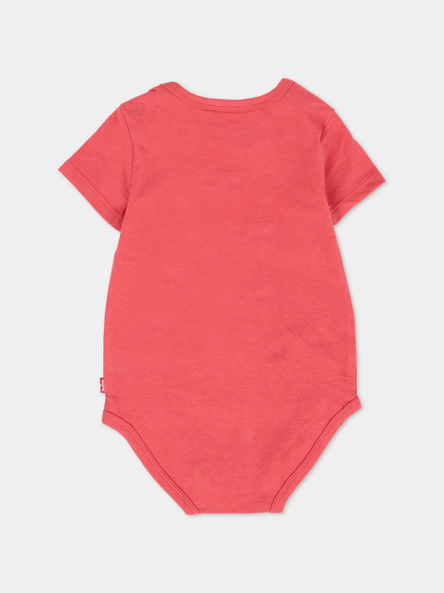 Completo rosso per neonato con logo,Levi's Kids,6EN729 UF3