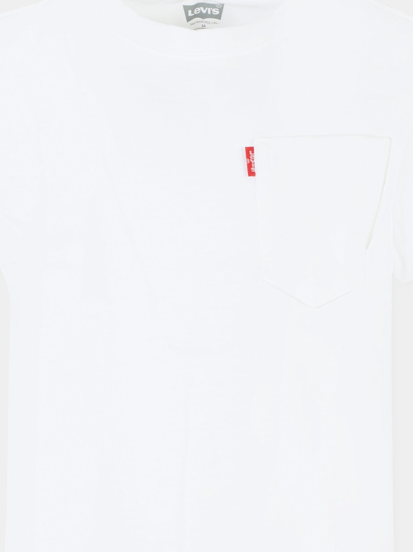T-shirt bianca per bambino con logo,Levi's Kids,EM359 W1T