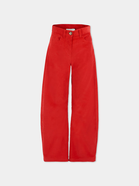 Pantaloni rossi per bambina,Philosophy,I1F408 - 6851 - P043