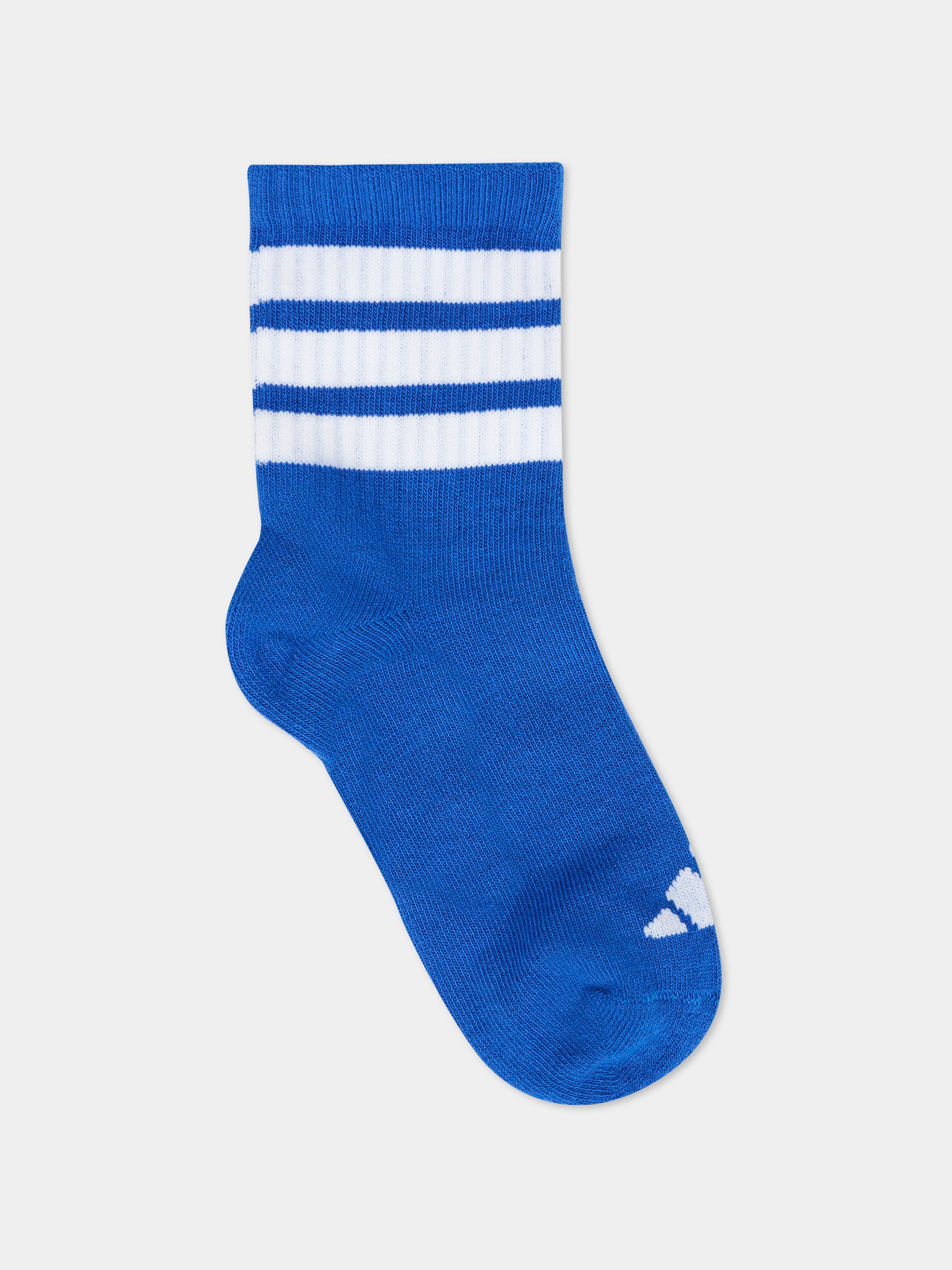 Set calze blu per bambini con logo,Adidas,JD1348