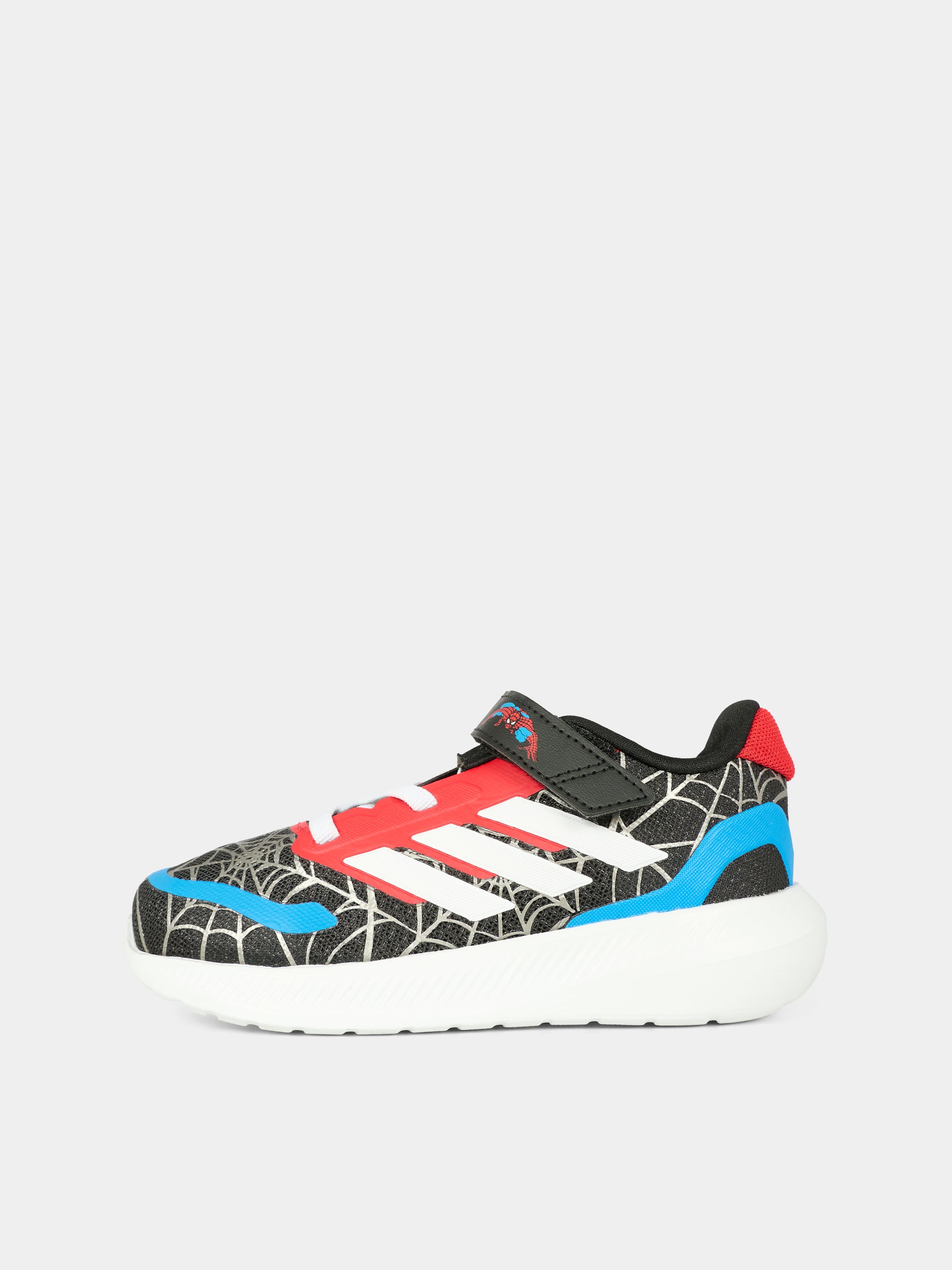 Sneakers RunFalcon Spiderman nere per neonato e bambino,Adidas,JR5661