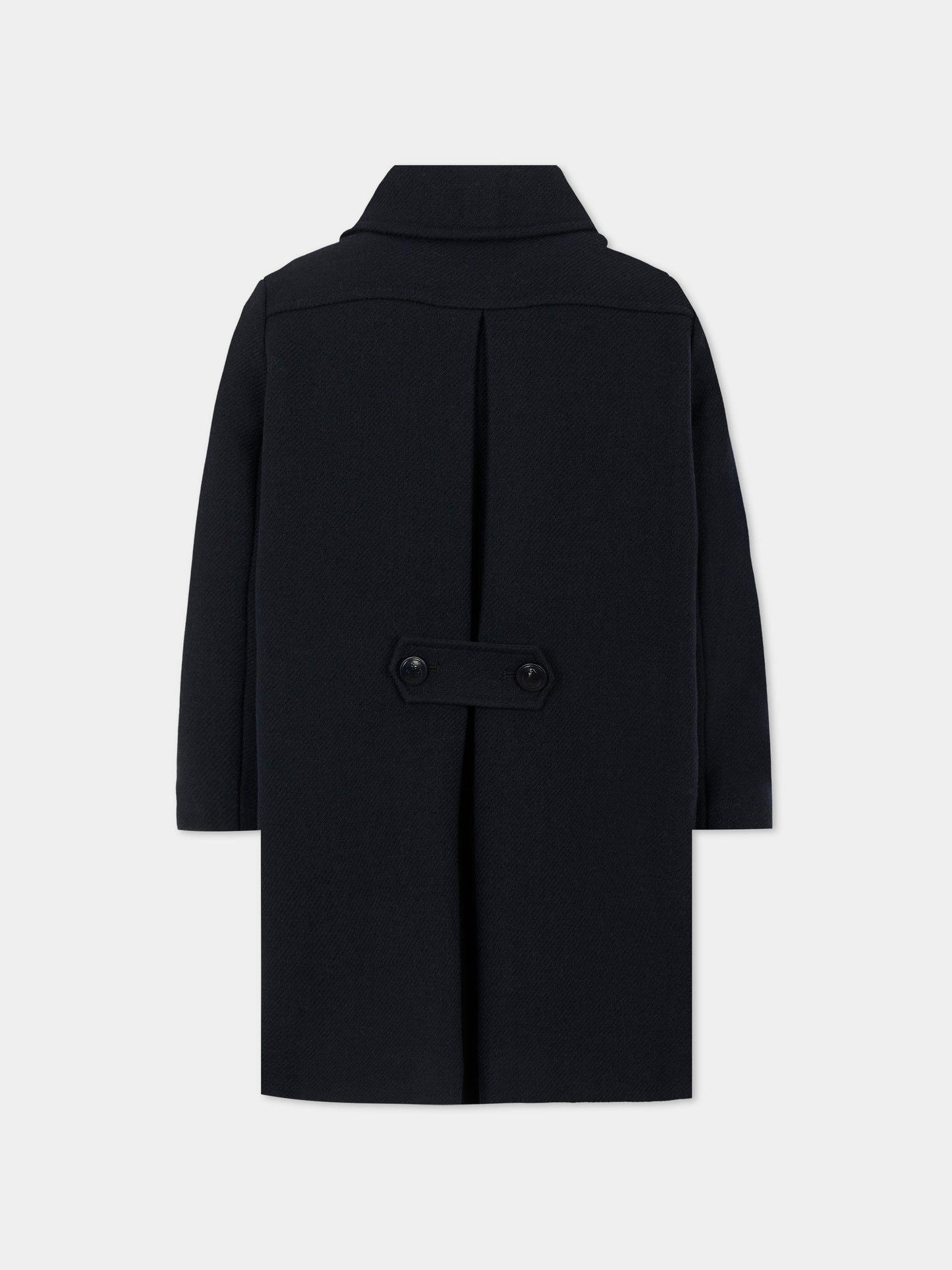 Cappotto blu per bambina,Bonpoint,W05GOUW00014 070