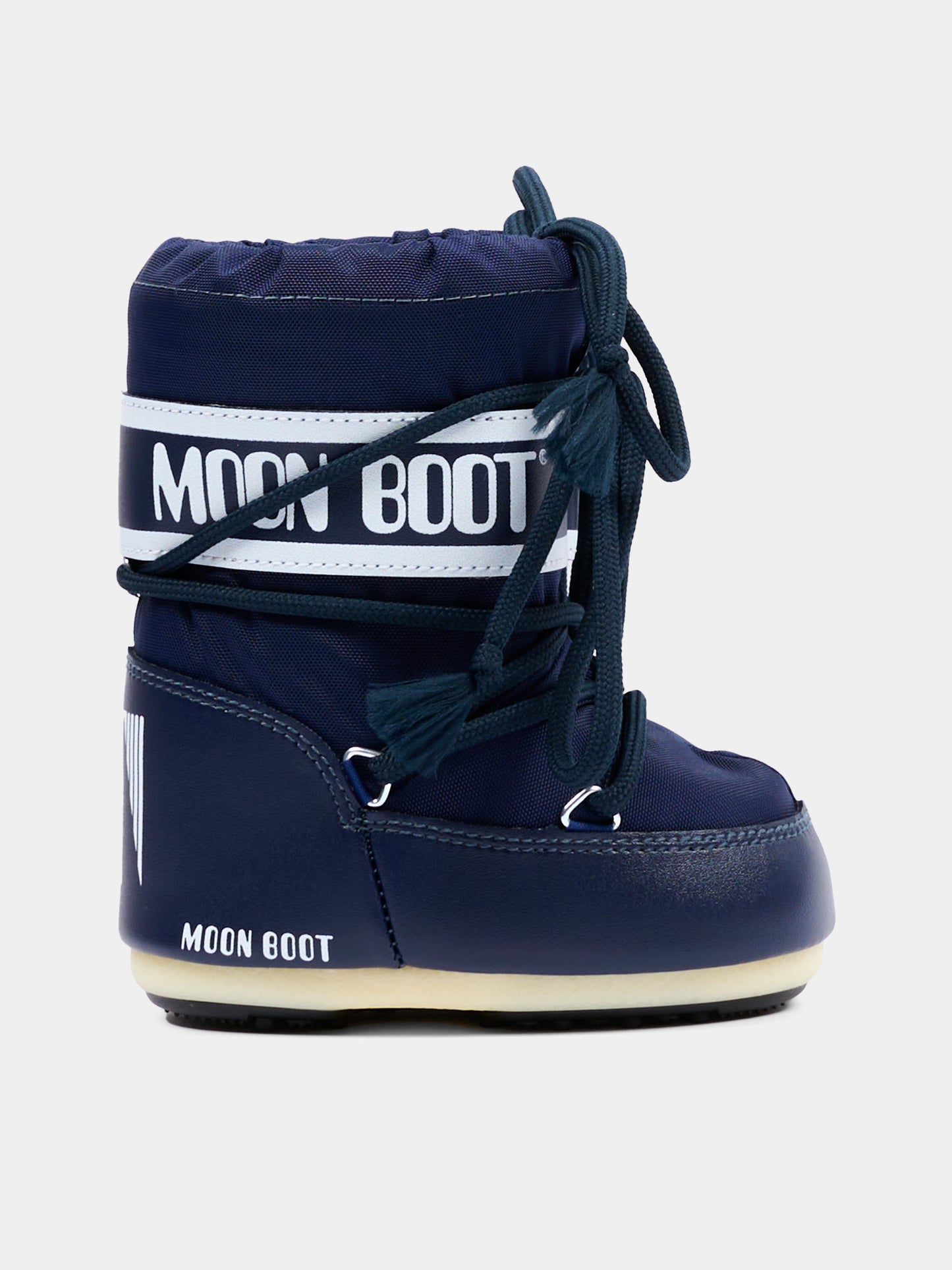 Stivali da neve blu per neonati,Moon Boot,80D1400430 F003