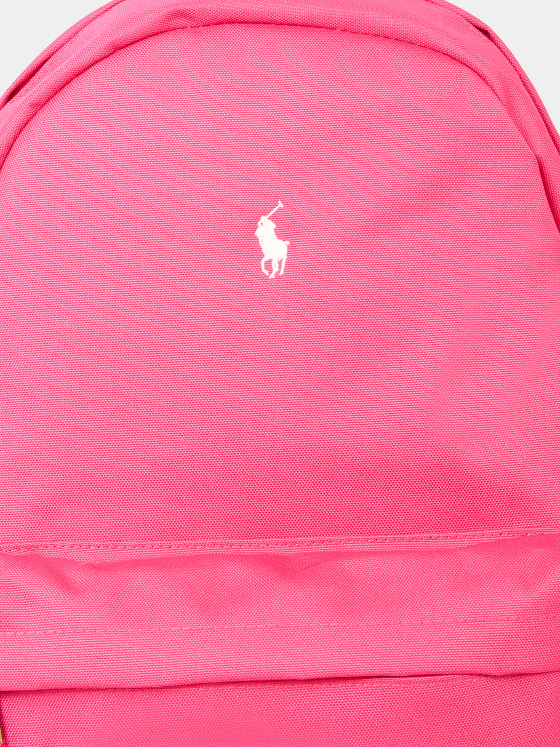 Zaino fucsia per bambina con cavallino,Ralph Lauren Kids,9AR151 ADP