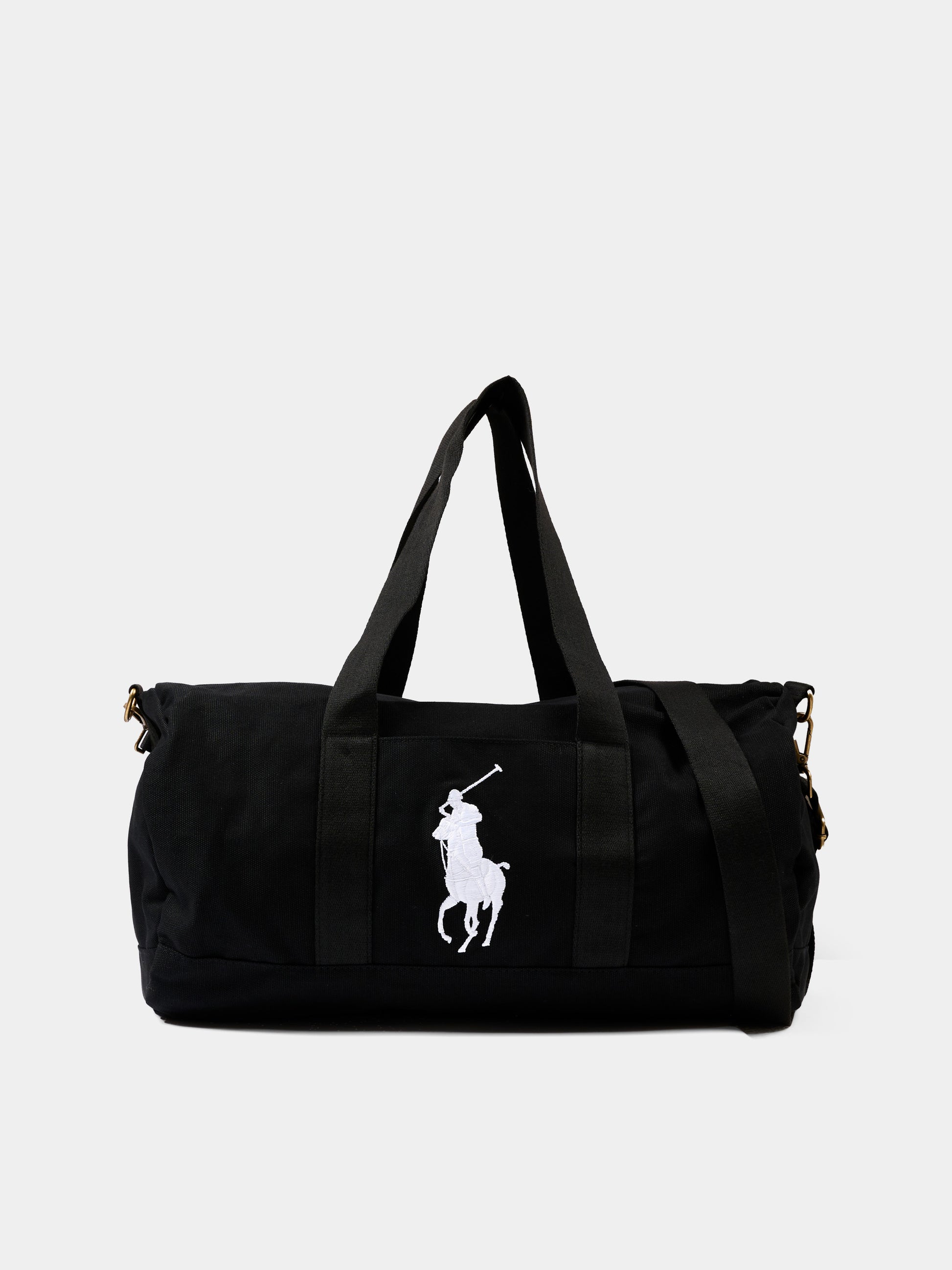Borsone nero per bambini con Polo Pony,Ralph Lauren Kids,9AR025 G9O