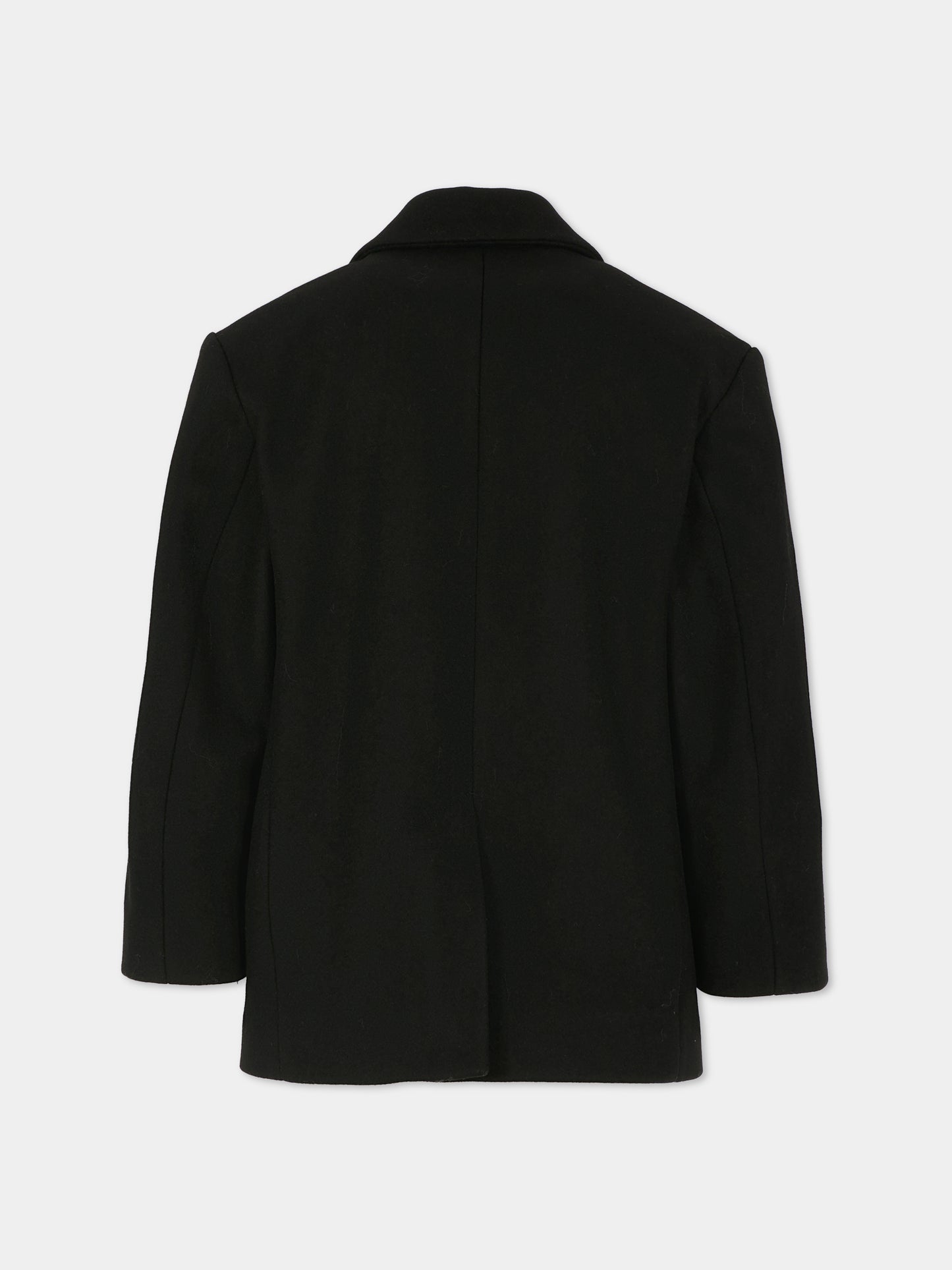 Giacca nera per bambina con fiocchi,Simonetta,SX2A44 E0051 930