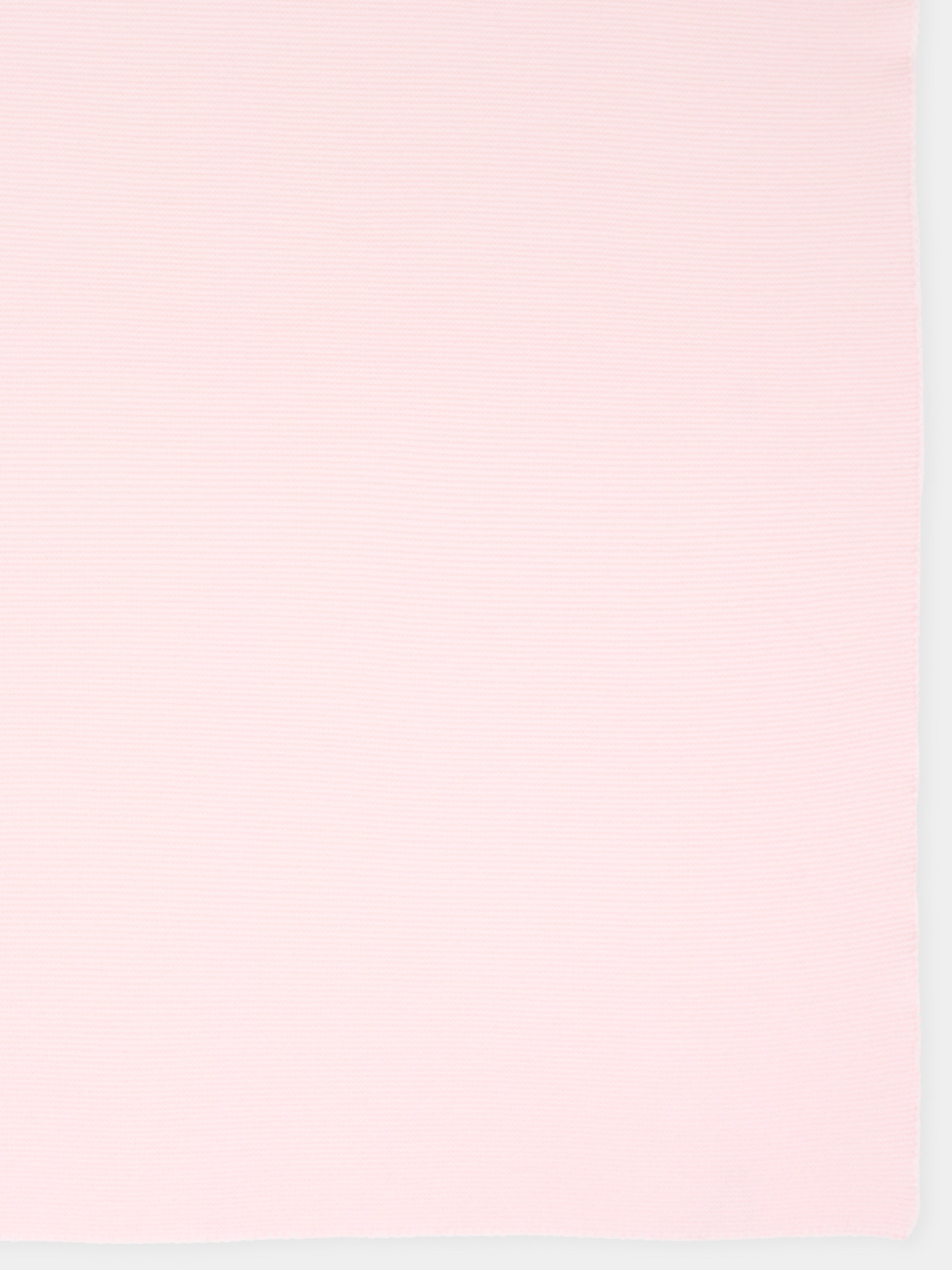 Coperta rosa pe neonata con ricamo,Little Bear,2102 CIPRIA/LATTE