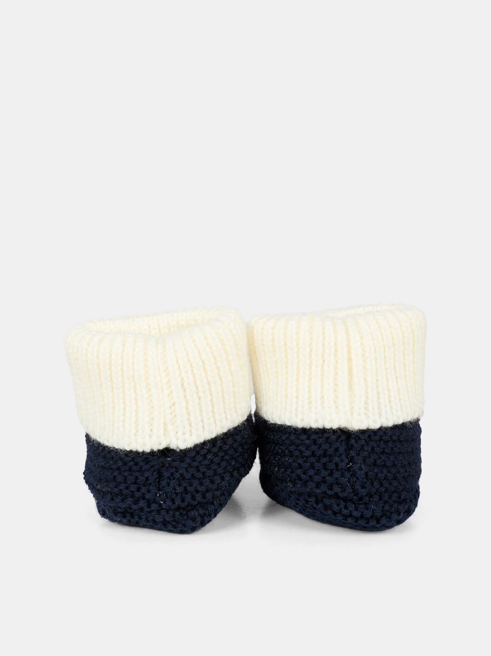 Babbucce blu per neonato,Little Bear,2138 LATTE/BLU