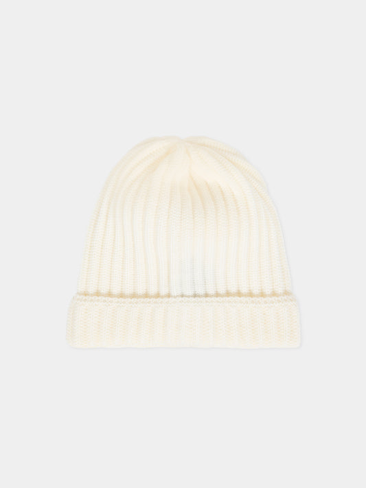 Berretto avorio per neonati,Little Bear,2117 LATTE