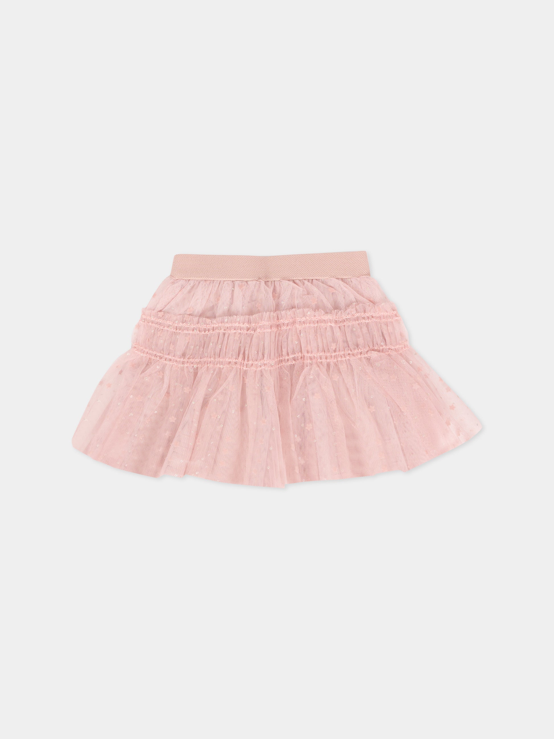 Gonna rosa per neonata con stella,Mayoral,2901 021