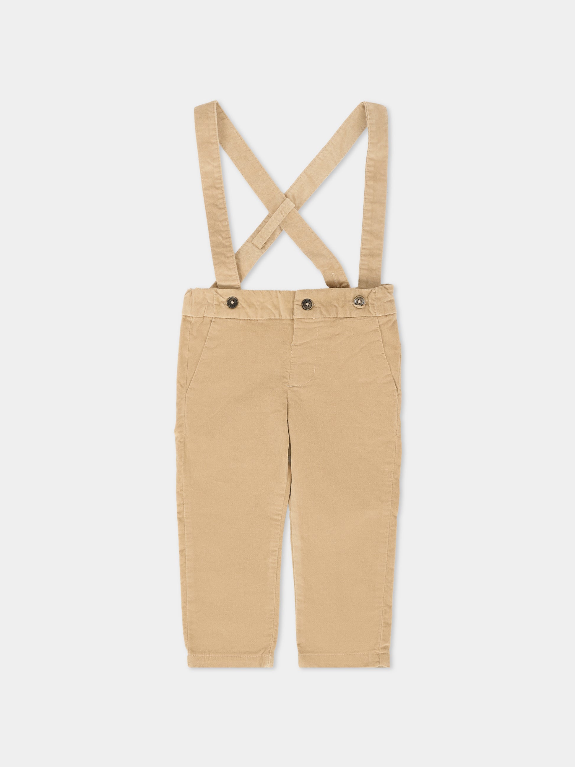 Pantaloni beige per neonato,Mayoral,2512 033