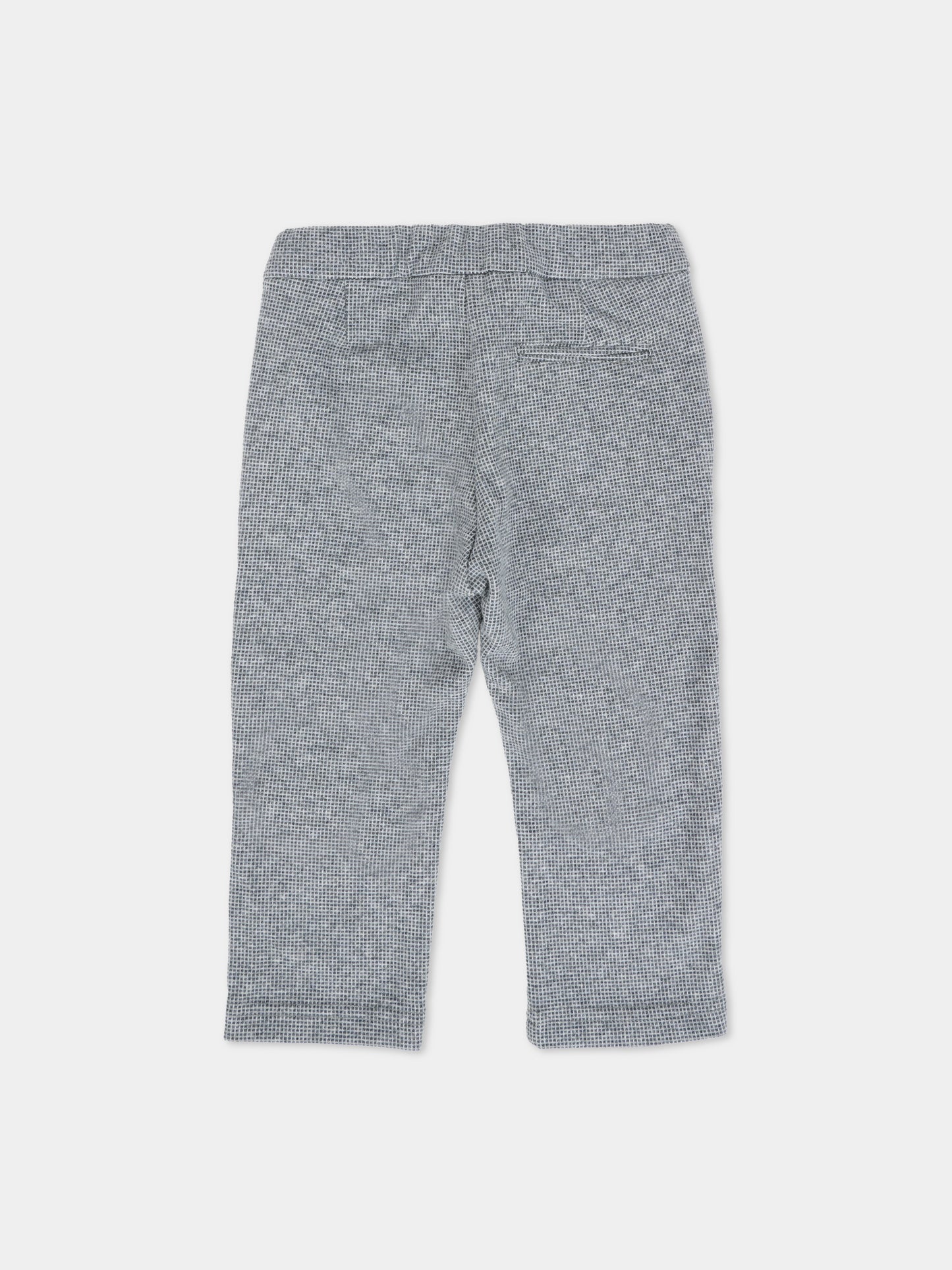 Pantaloni grigi per neonato con logo,Mayoral,2511 014