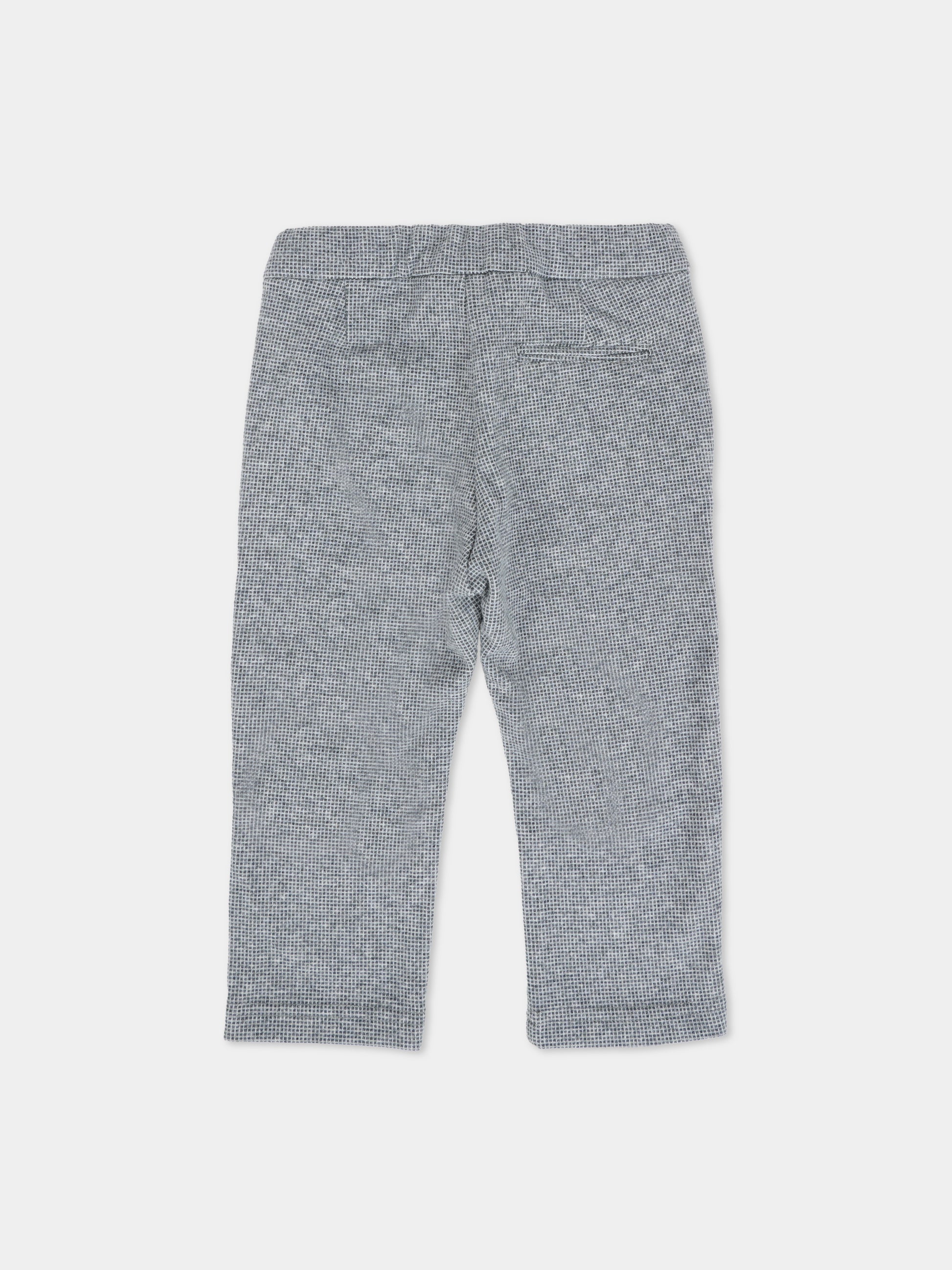 Pantaloni grigi per neonato con logo,Mayoral,2511 014