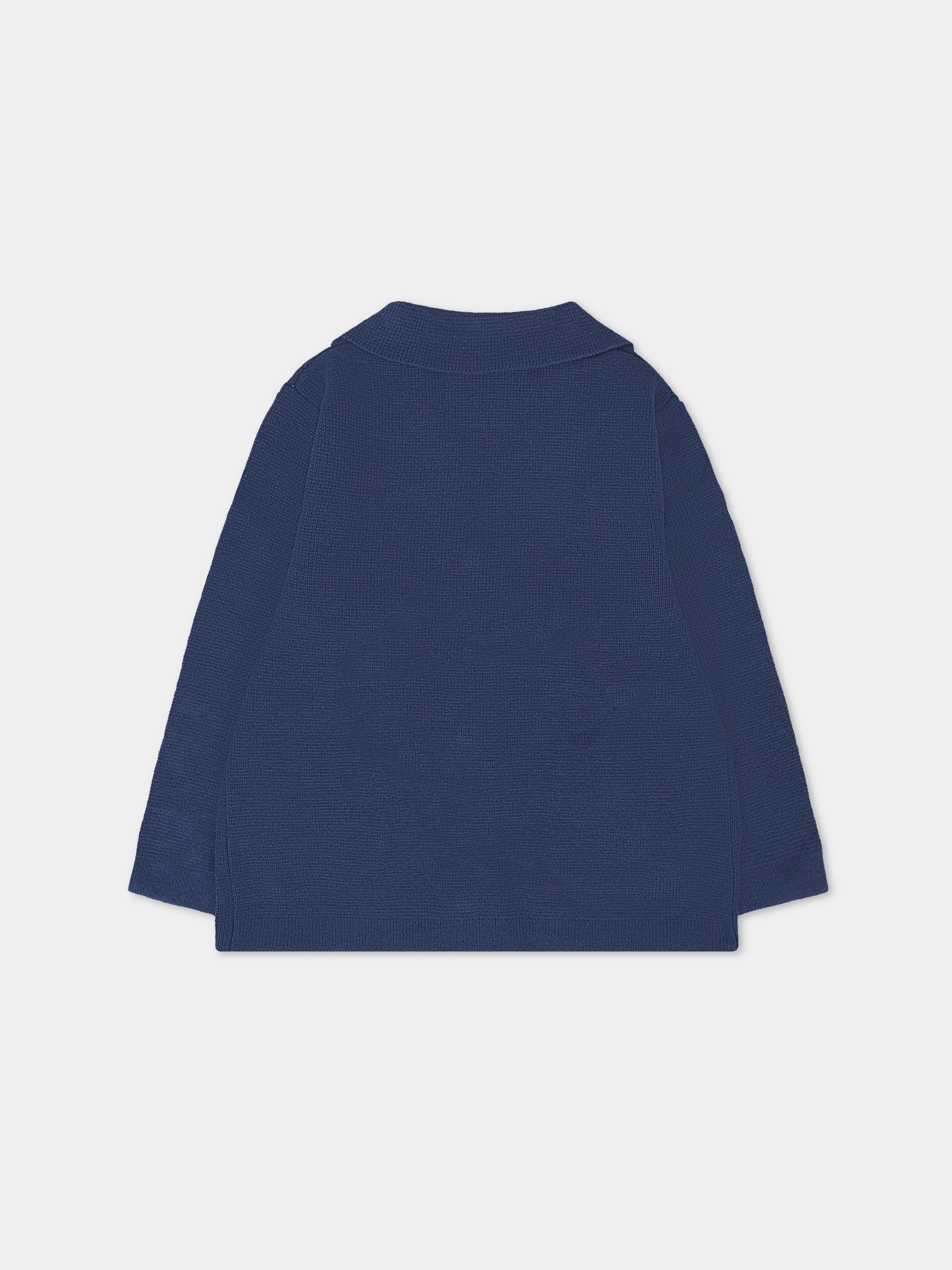 Cardigan blu per neonato,Mayoral,2418 089