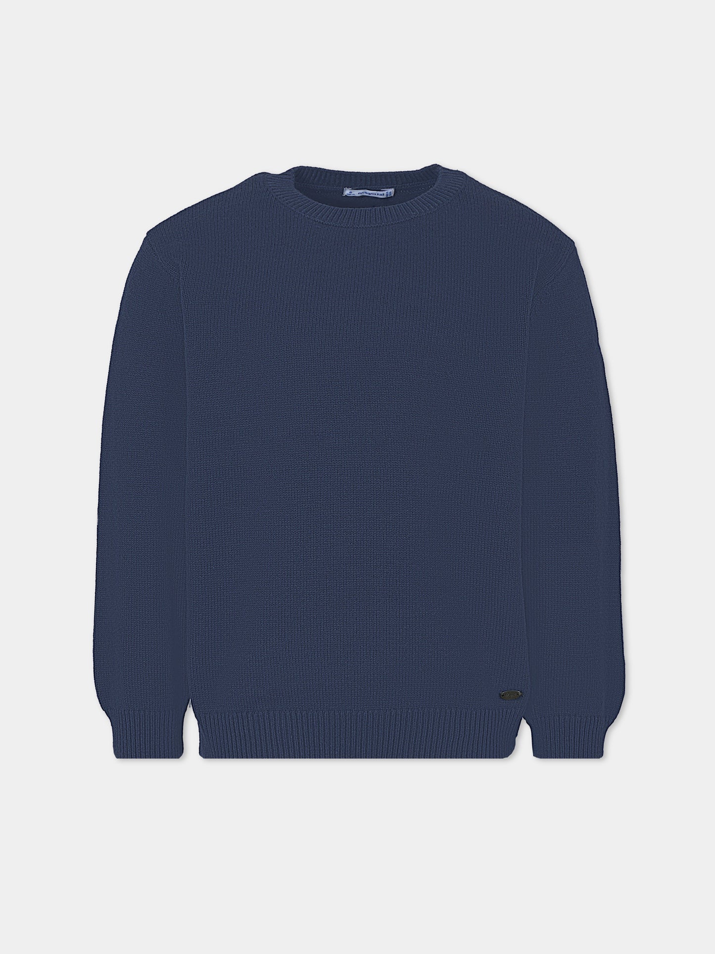 Maglione blu per bambino con logo,Mayoral,311 093