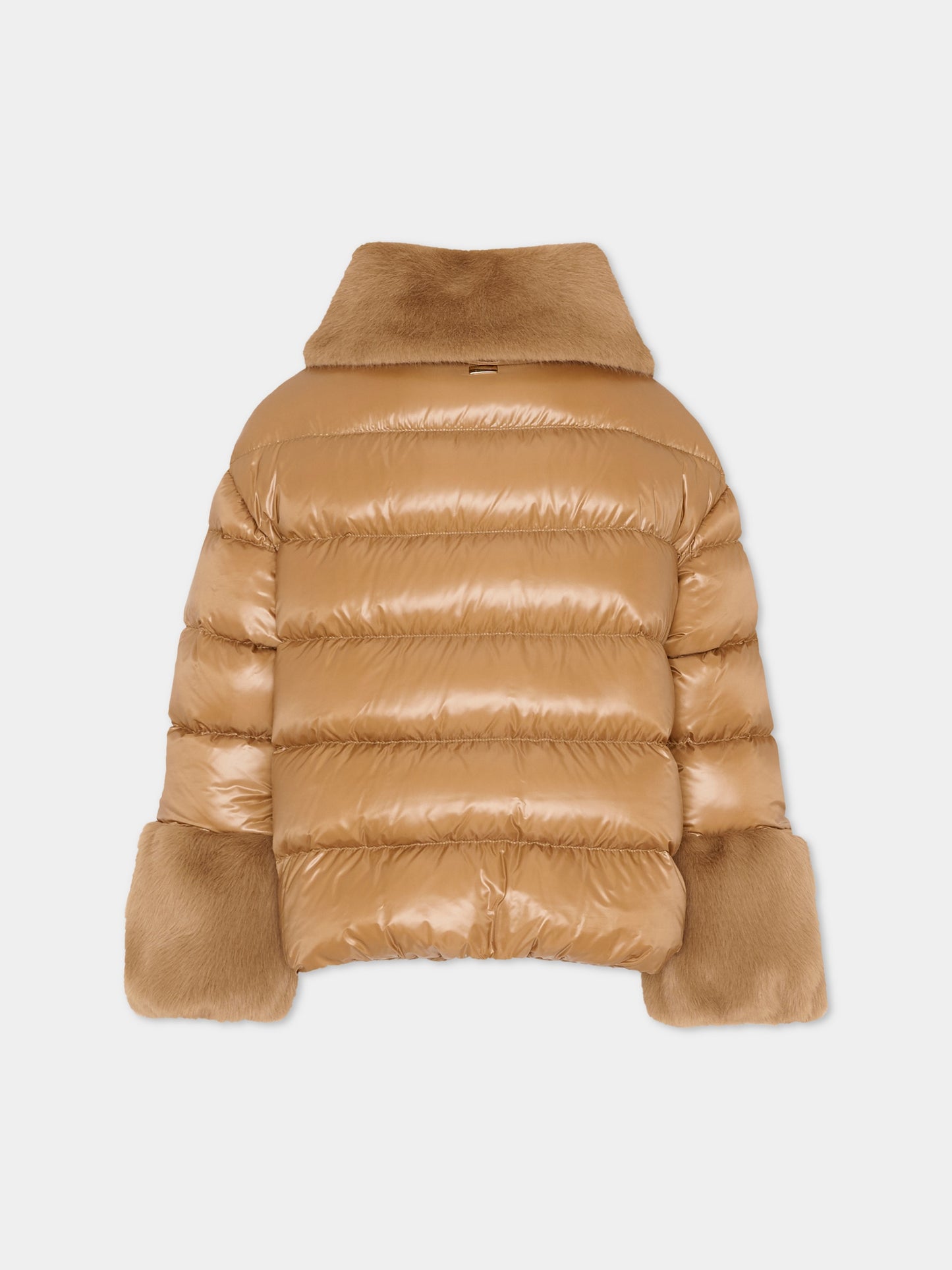 Piumino cammello per bambina,Herno Kids,PI000183G 12017Z 2157