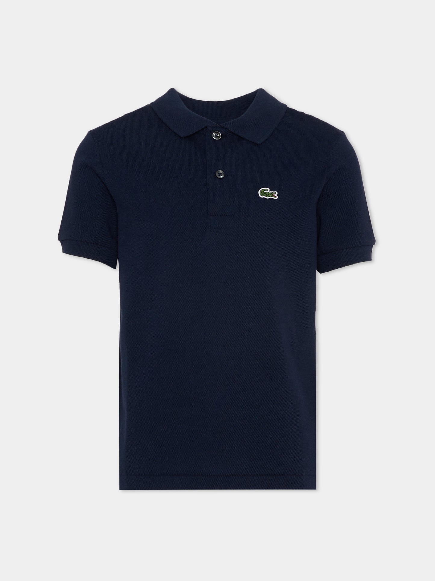 Polo blu per bambini con logo,Lacoste,7354 UGW