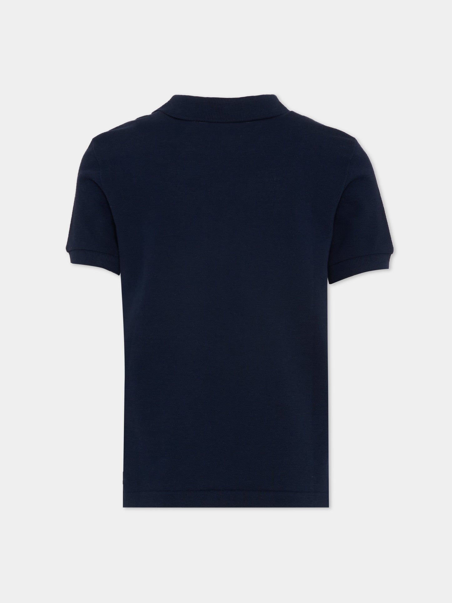 Polo blu per bambini con logo,Lacoste,7354 UGW