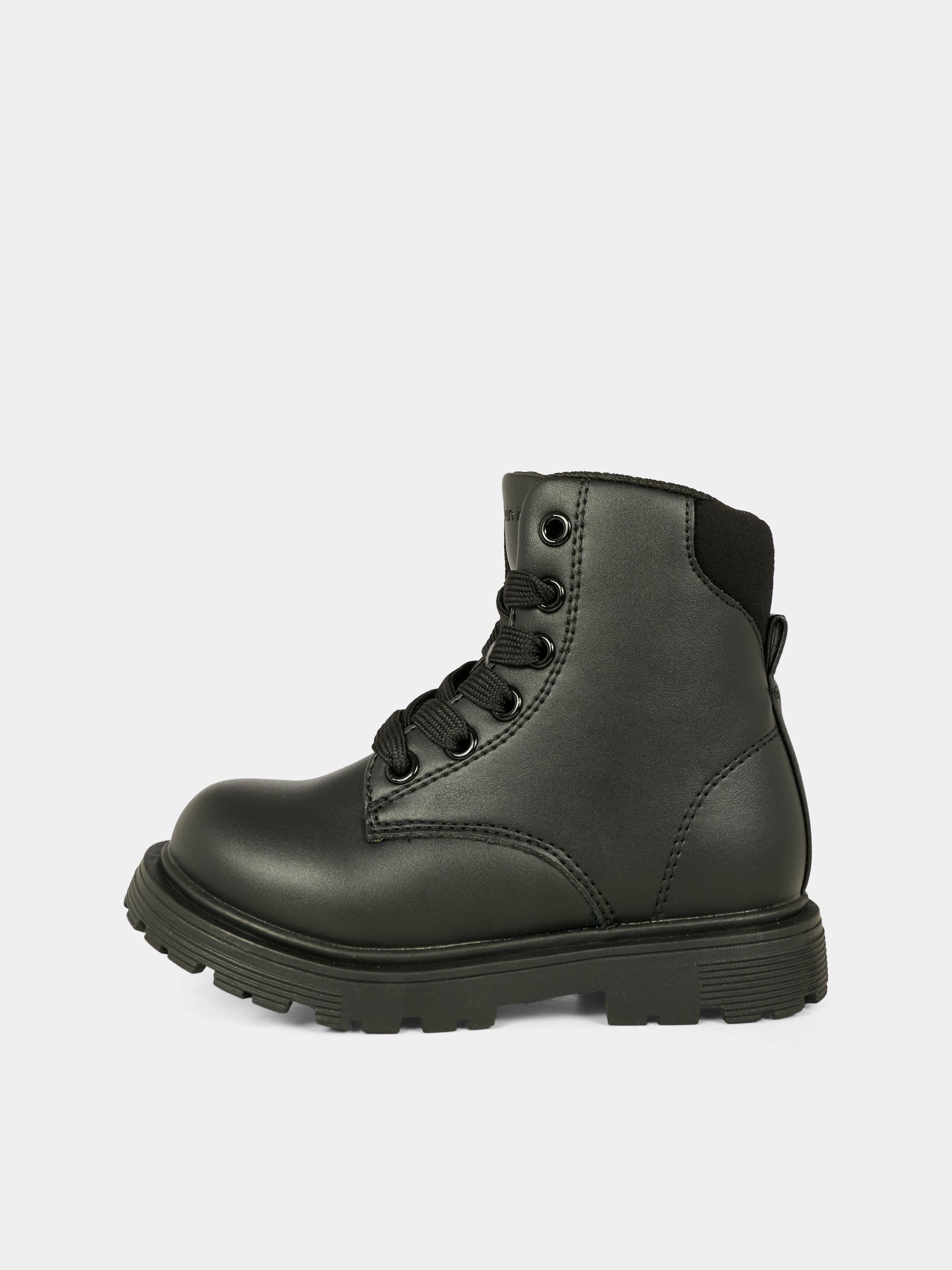 Abfibi neri per bambini con logo,Calvin Klein Kids,V1A5 83116 1464999