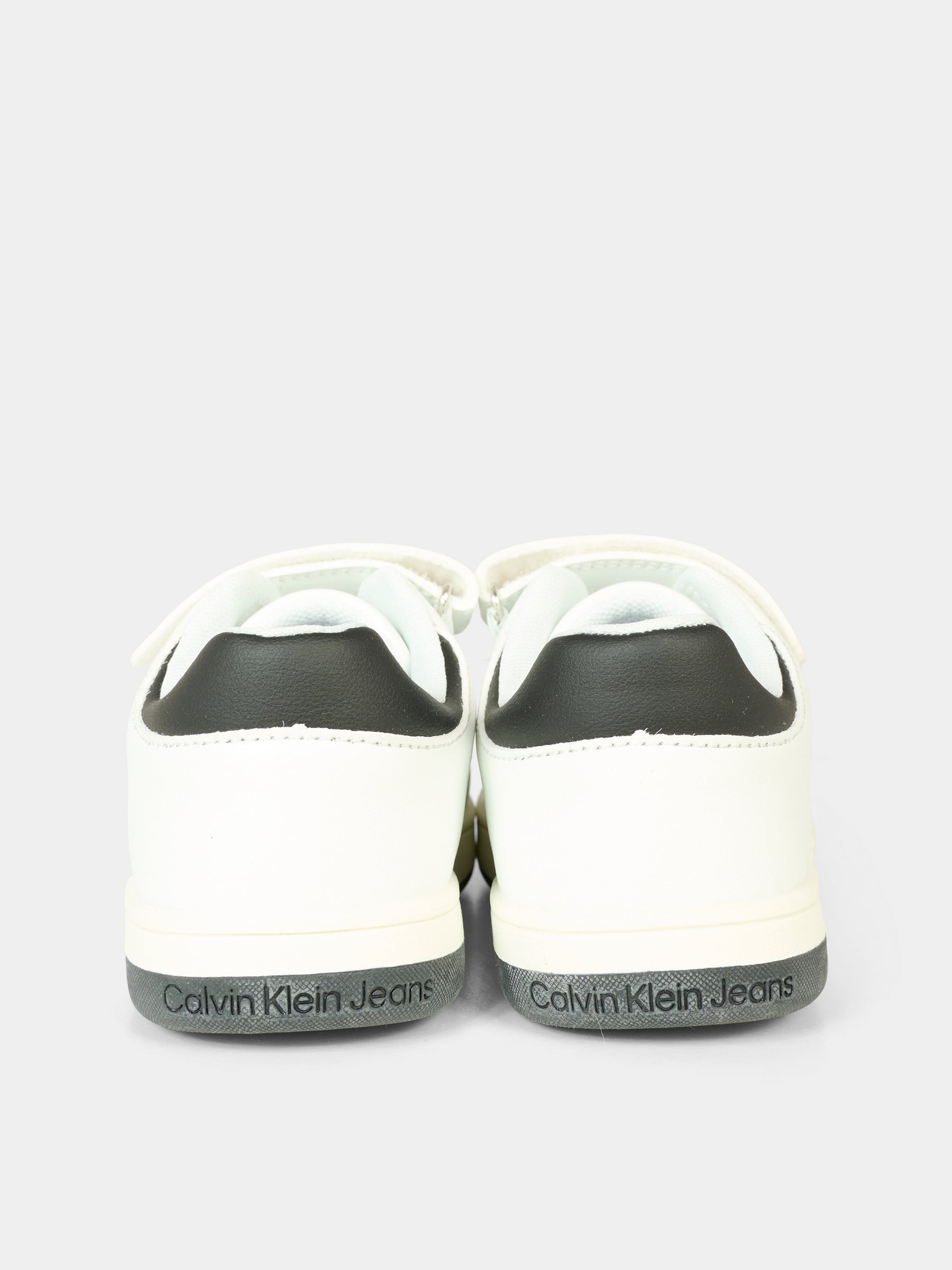 Sneakers bianche per bambino,Calvin Klein Kids,V1X9 83148 1355X002