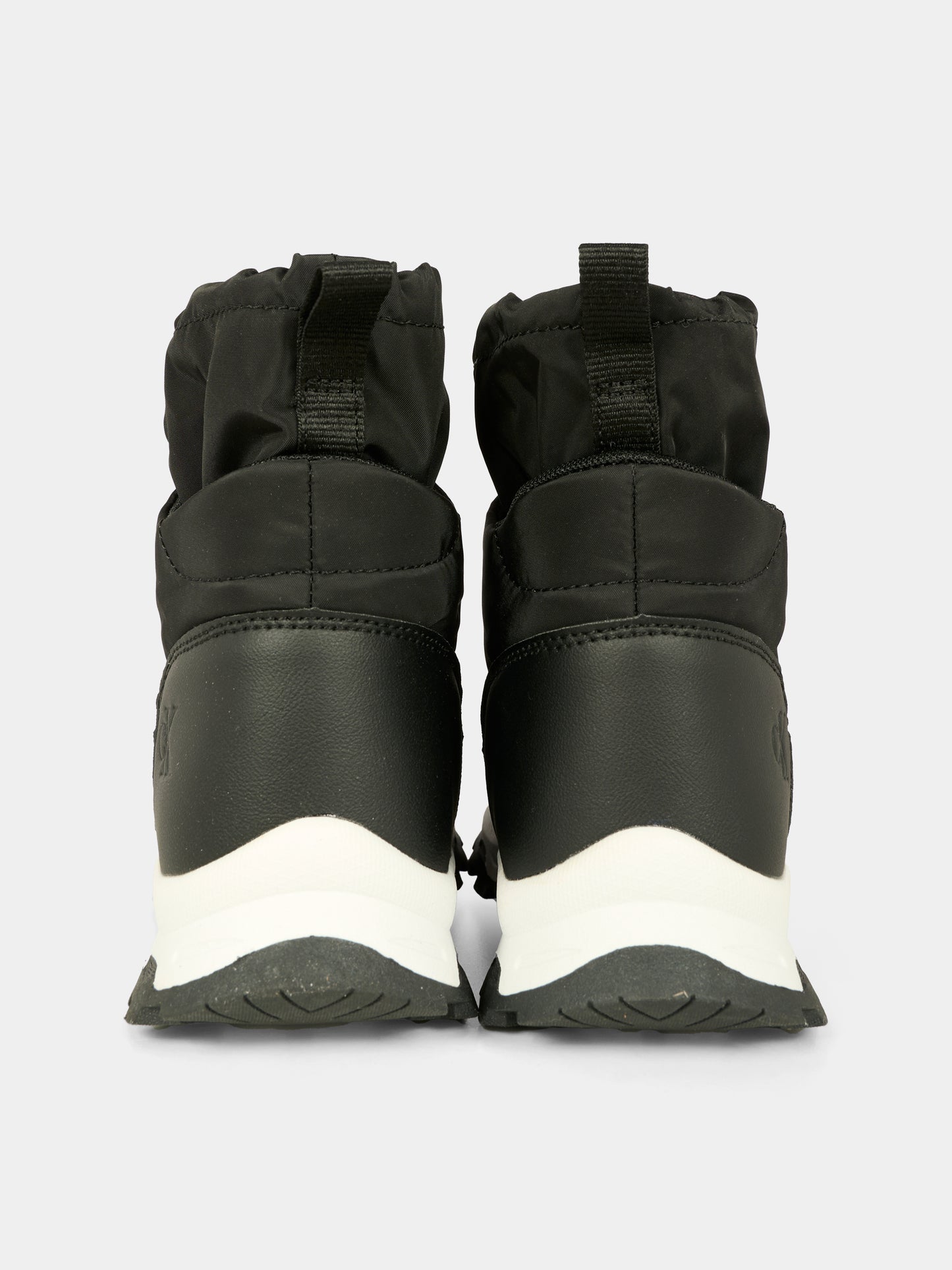 Stivaletti neri per bambini con logo,Calvin Klein Kids,V3X5 83193 1474999