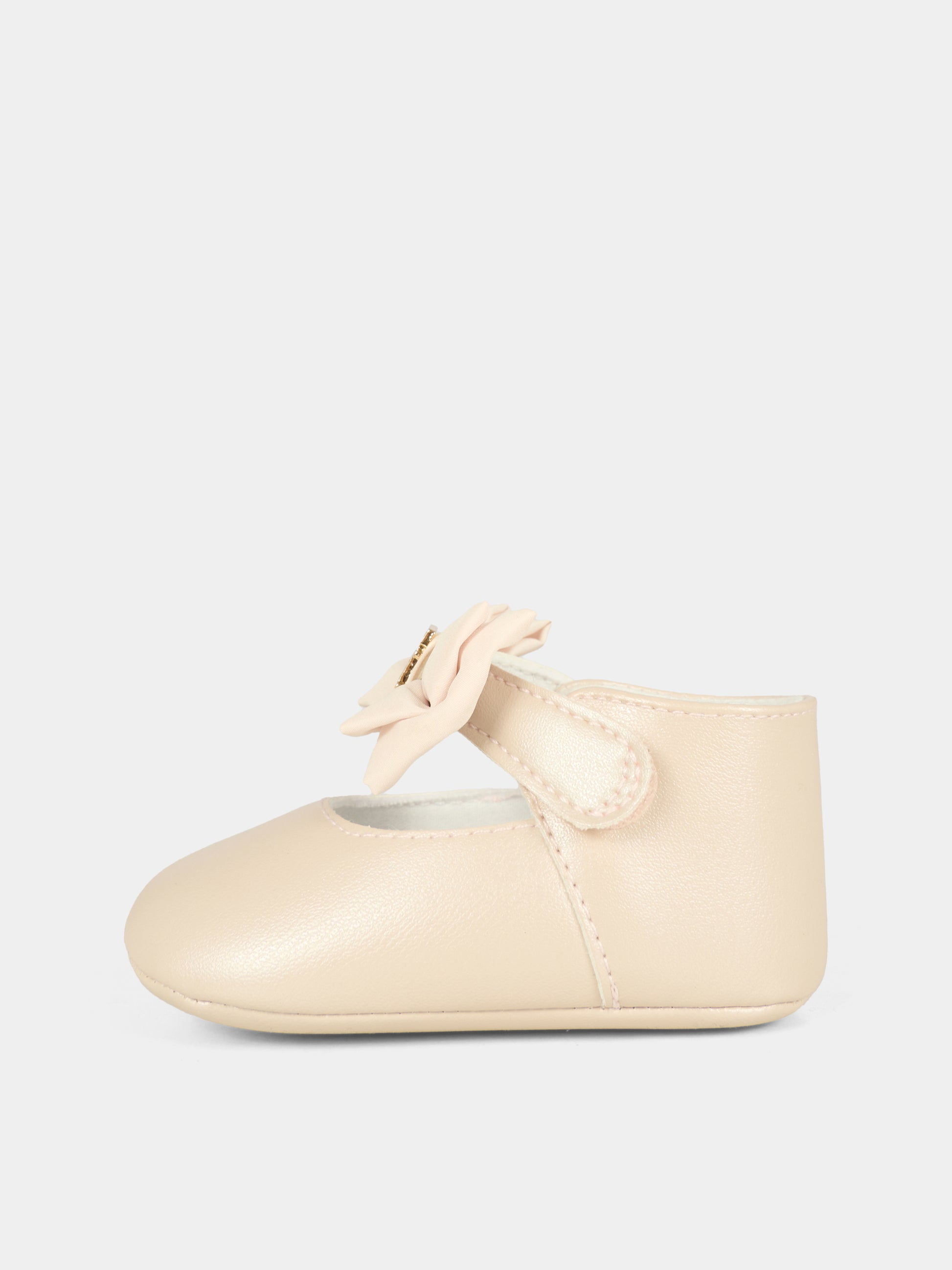 Ballerine rosa per neonata con fiocco,Tommy Hilfiger Junior,T0A3 33957 1625359