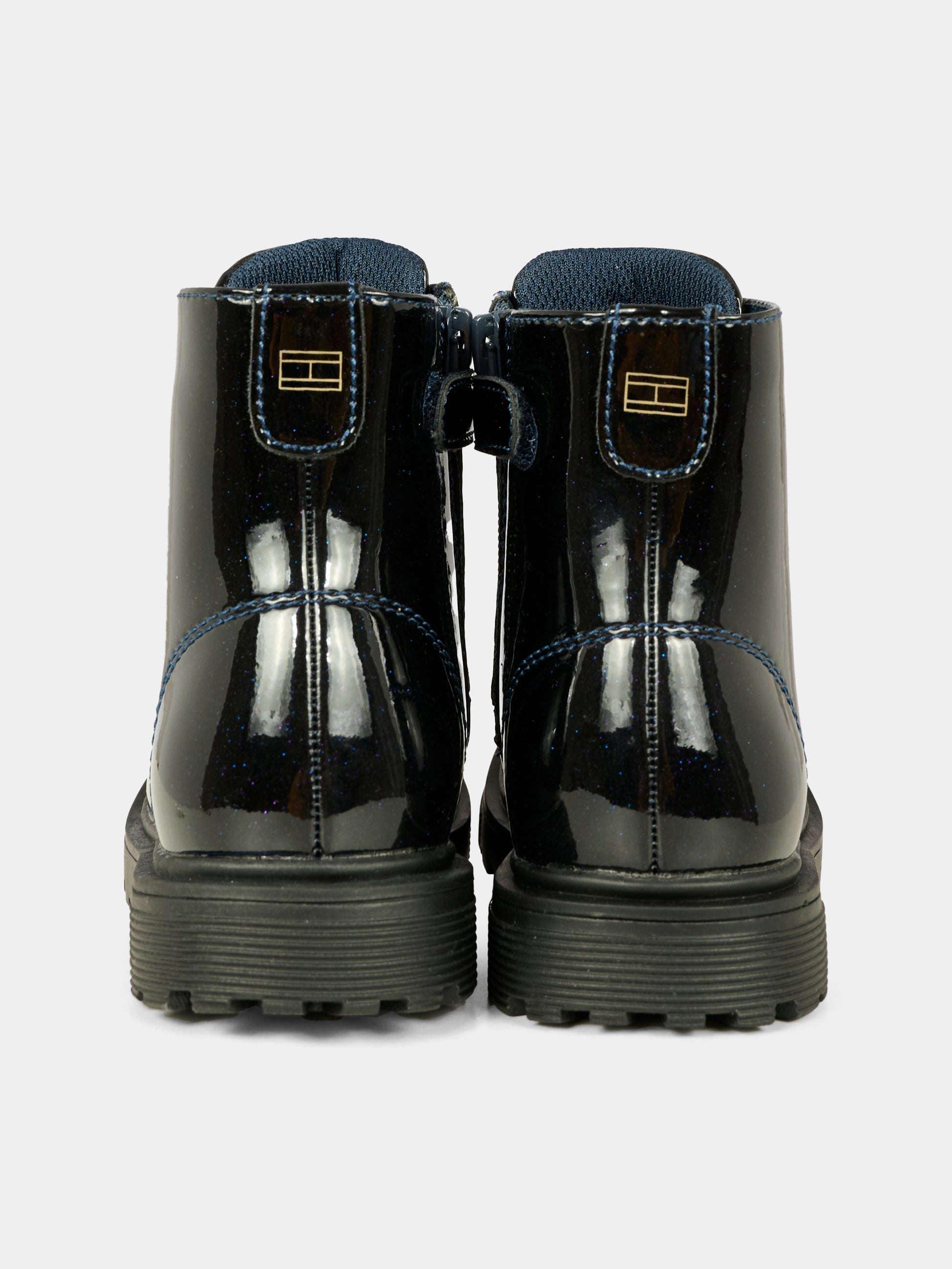 Anfibi blu per bambina con bandierina,Tommy Hilfiger Junior,T1A5 34005 1237800