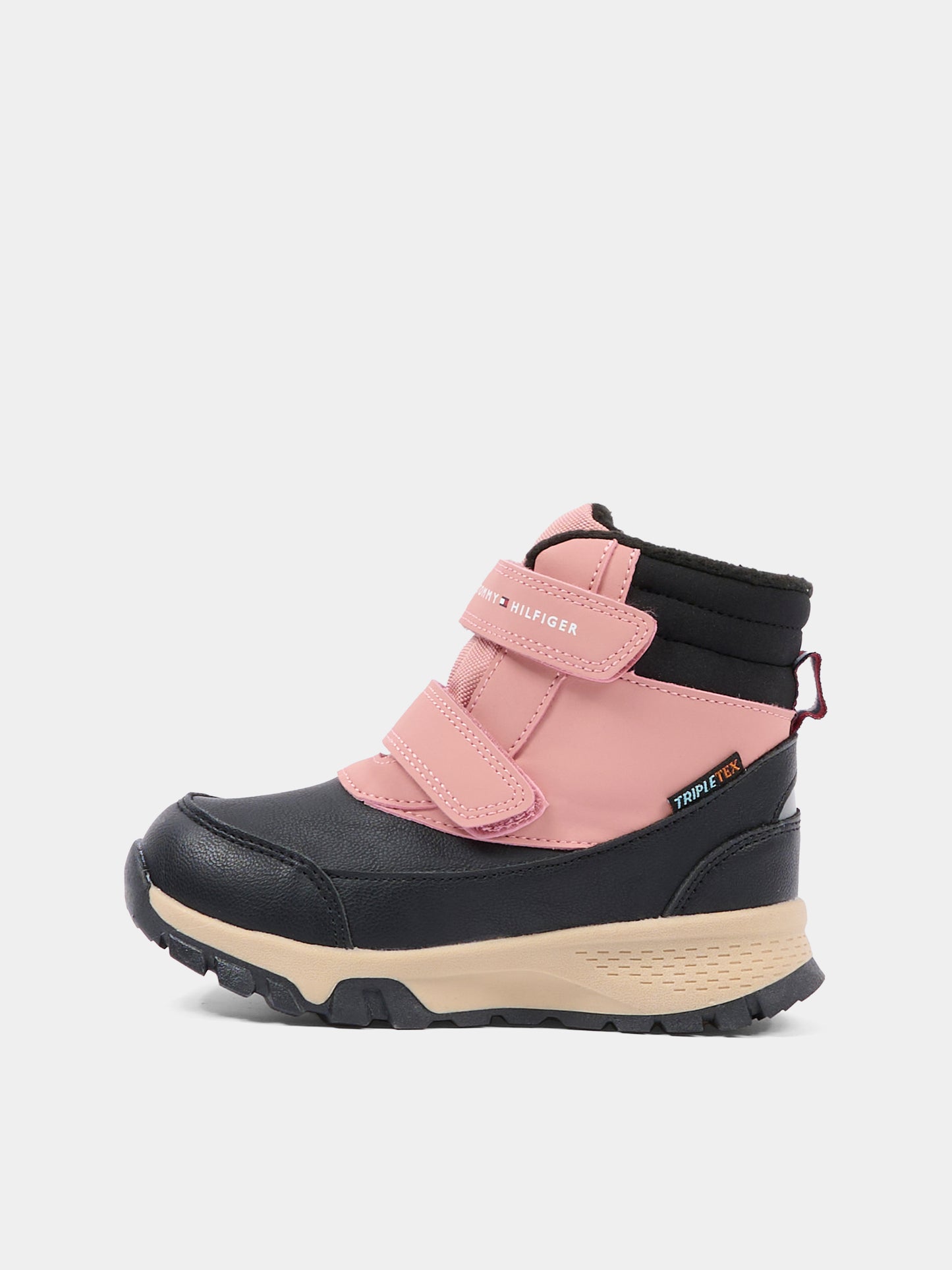 Stivaletti rosa per bambina con logo,Tommy Hilfiger Junior,T1A5 34048 1592A016