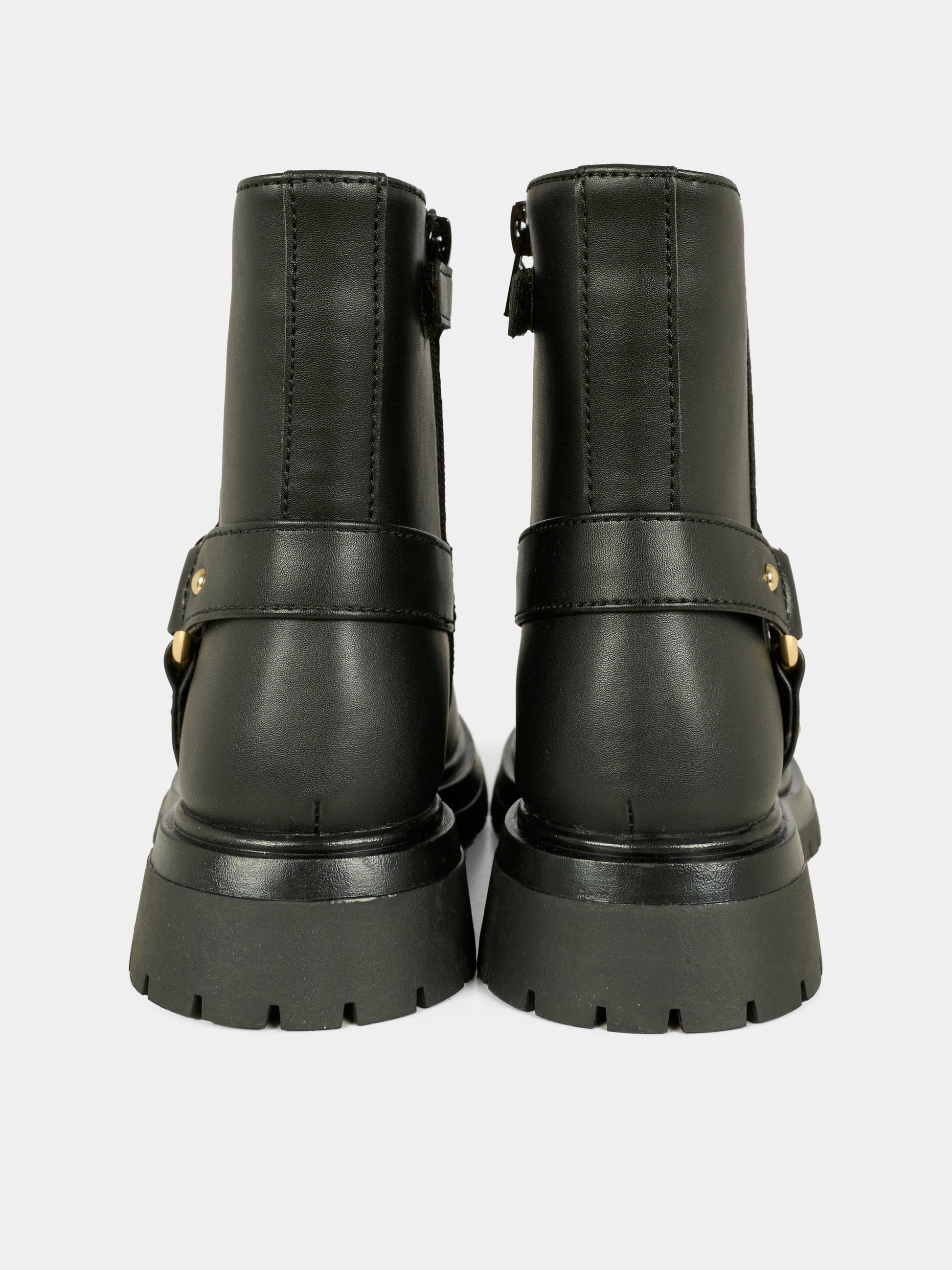 Stivaletti neri per bambina con logo,Tommy Hilfiger Junior,T3A5 34021 1355999