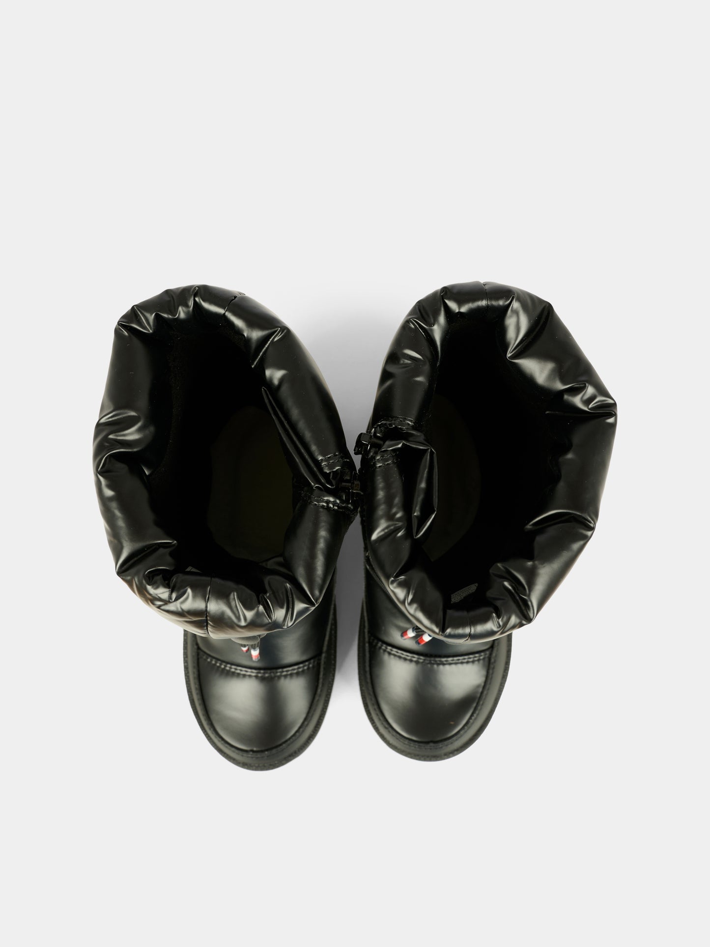 Stivali da neve neri per bambina con bandierina,Tommy Hilfiger Junior,T3A6 34053 1474999