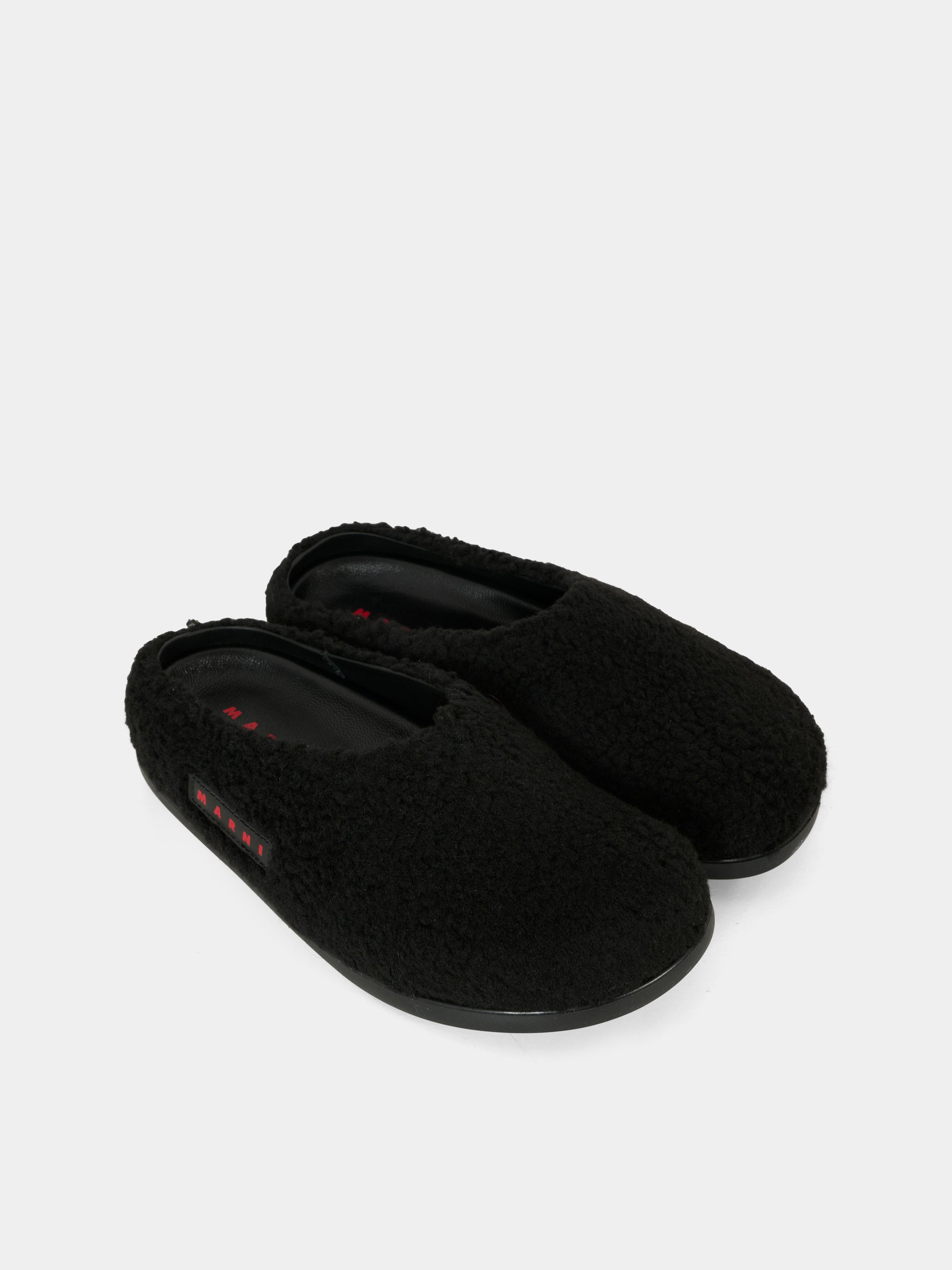 Sabot neri per bambini con logo,Marni Kids,82021 - VAR4