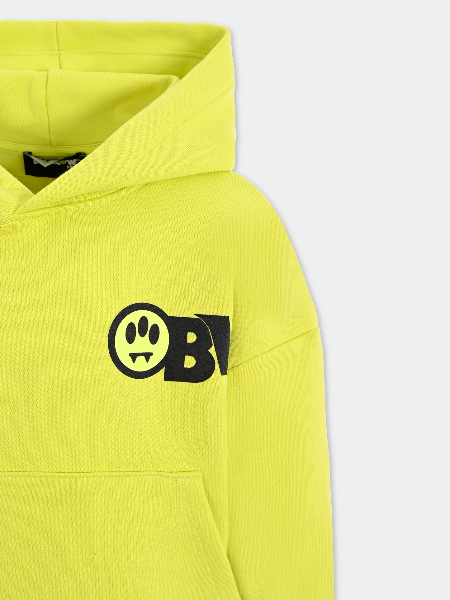 Felpa gialla per bambini con stampa Bear,Barrow,F5BKJUHS045 086