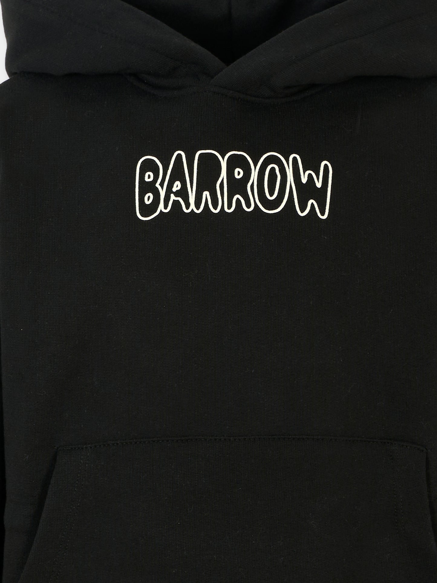 Felpa nera per bambini con logo e stampa Bear,Barrow,F5BKJUHS225 110