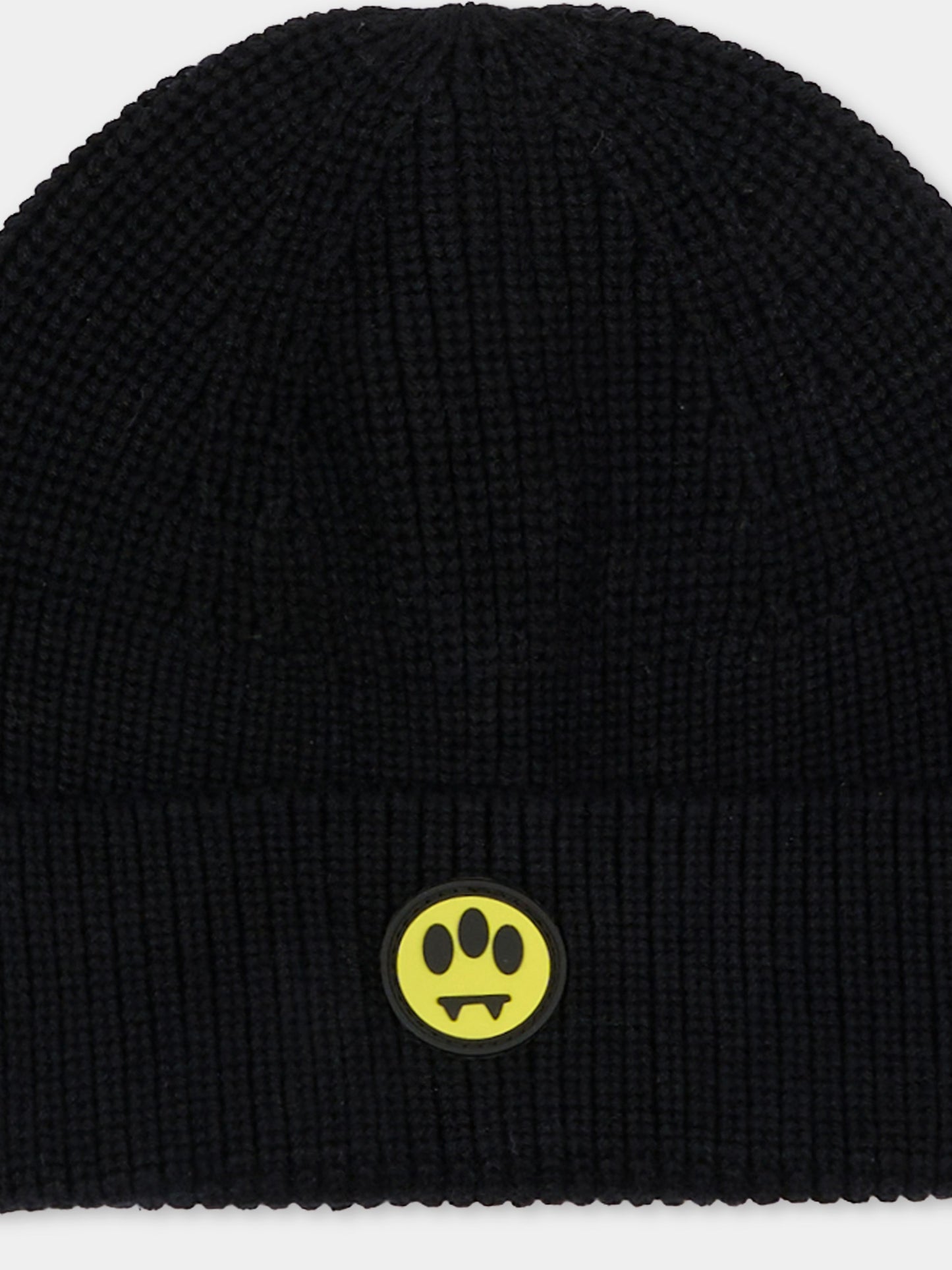 Berretto nero per bambini con smile,Barrow,F5BKJUHT073 110