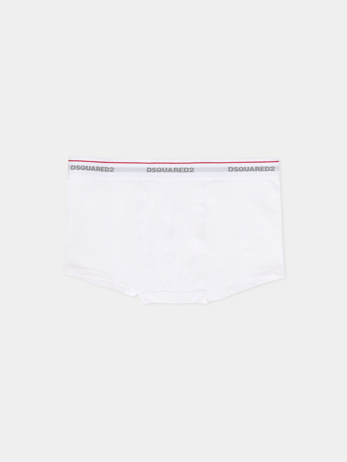 Set boxer multicolor per bambino con logo,Dsquared2,DQ2479 D008J DQC25