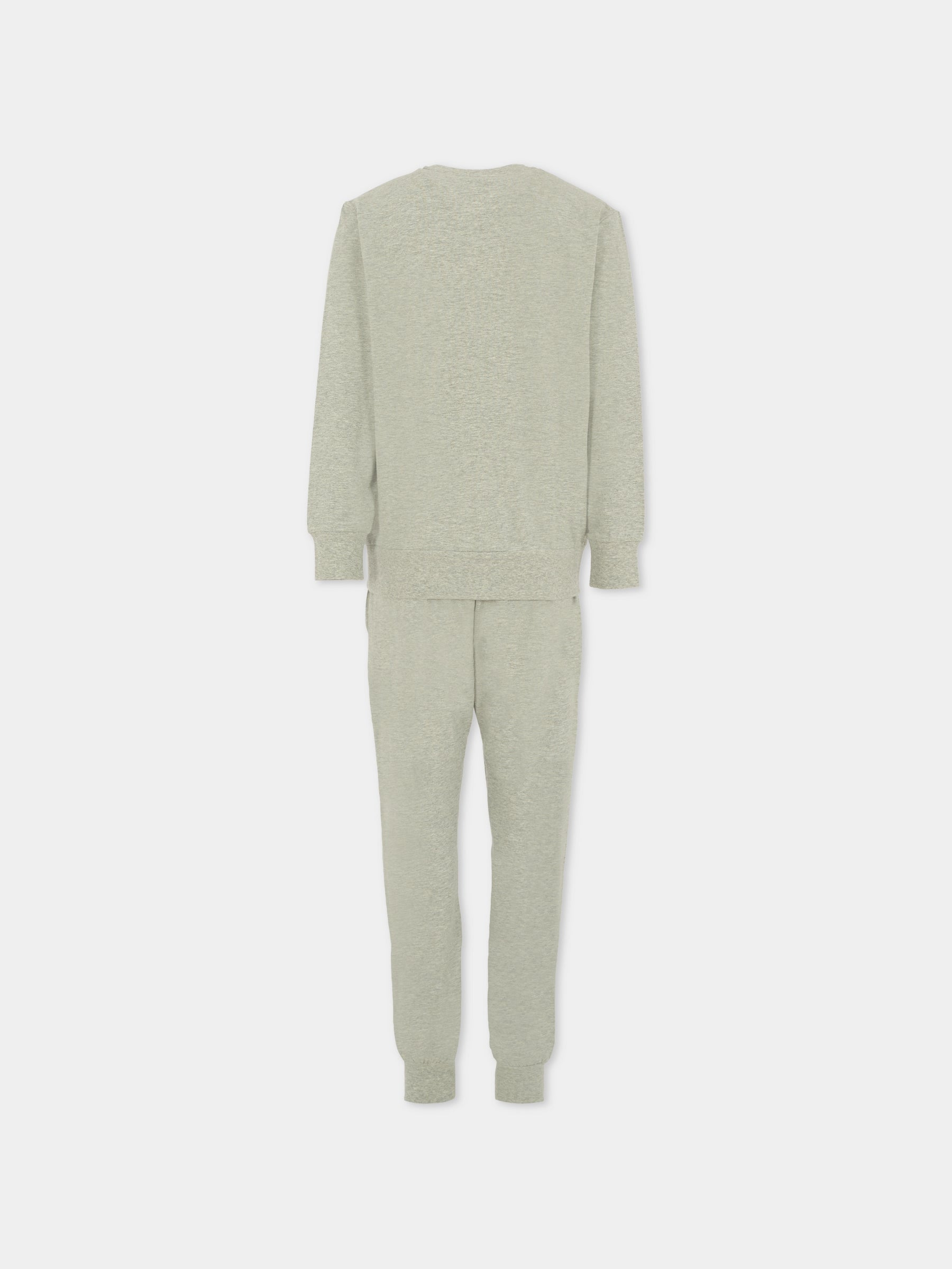 Pigiama grigio per bambini con logo,Dsquared2,DQ3113-D008J-DQ911