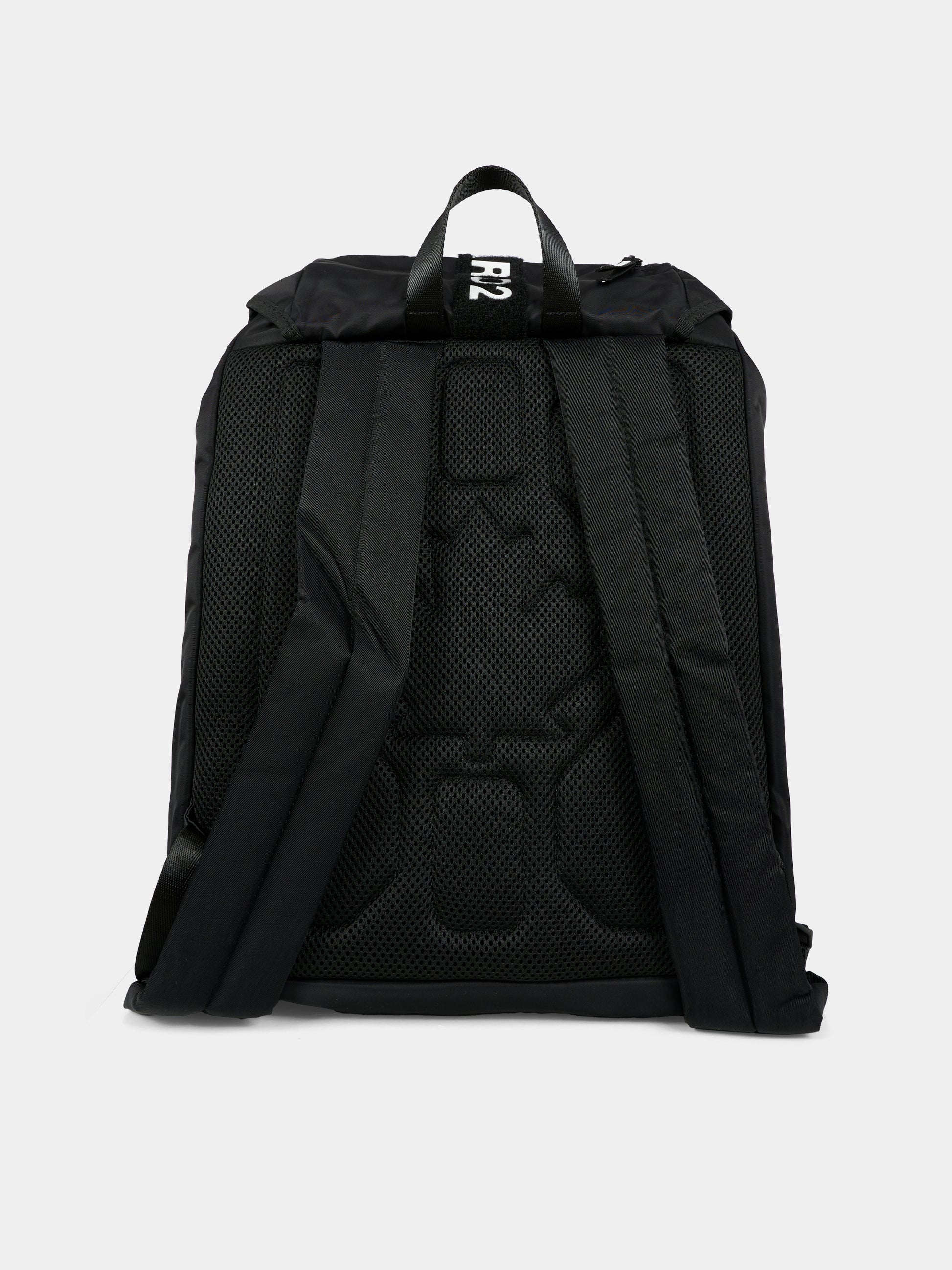 Zaino nero per bambino con logo,Dsquared2,DQ3125-D0A3M-DQ900