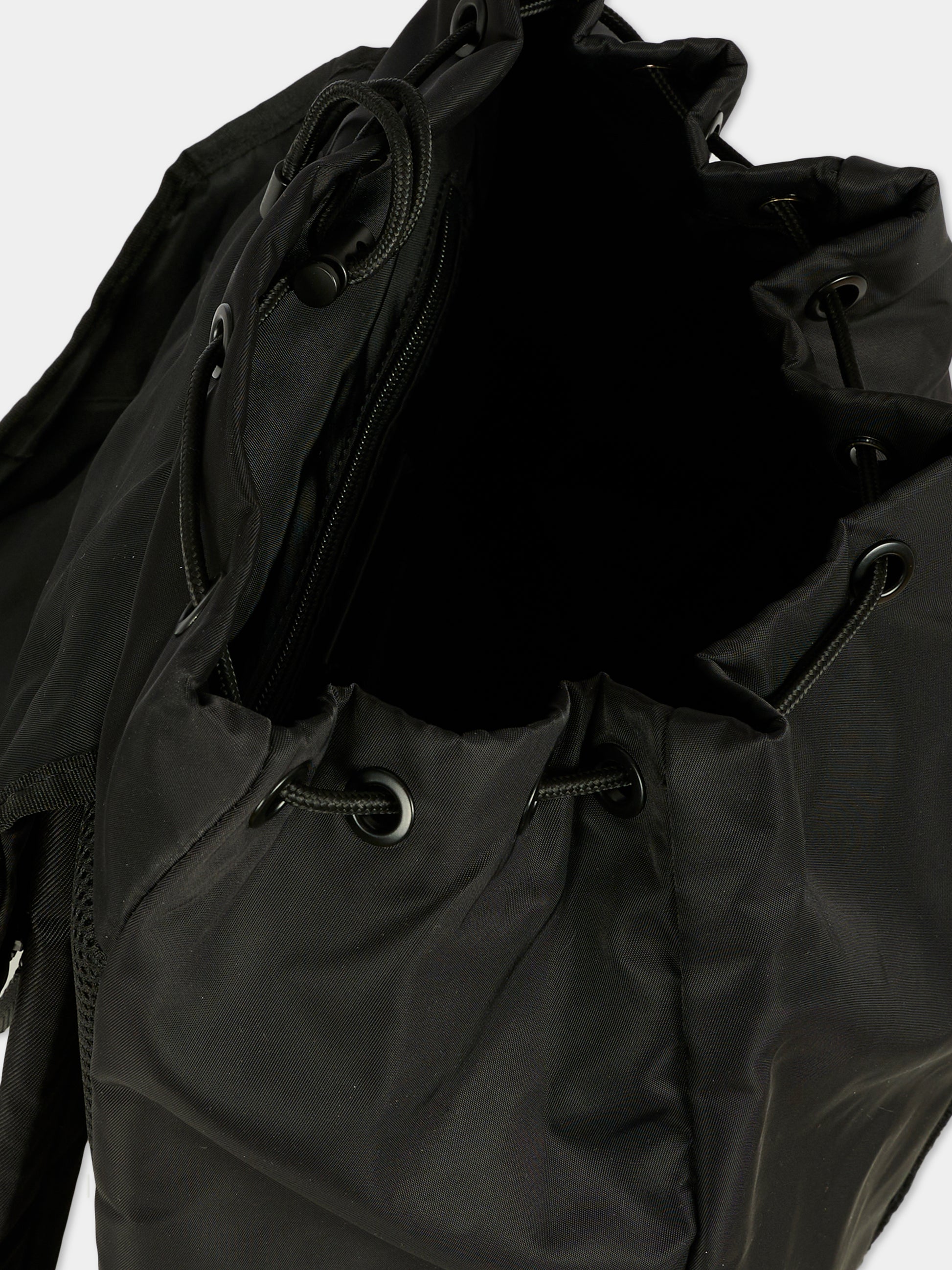 Zaino nero per bambino con logo,Dsquared2,DQ3125-D0A3M-DQ900