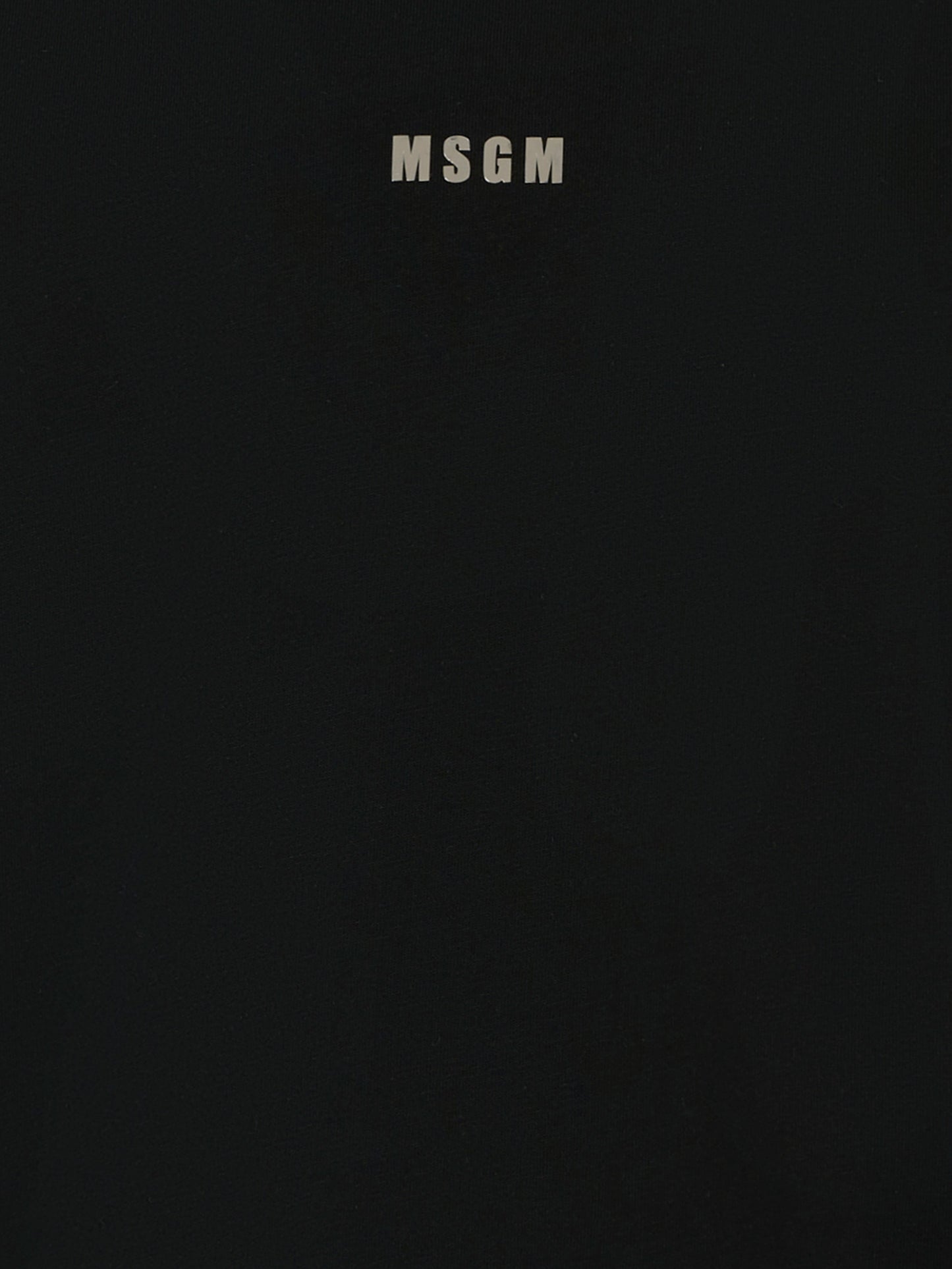 Dolcevita nero per bambina con logo,Msgm Kids,F5MSJGTH192 110